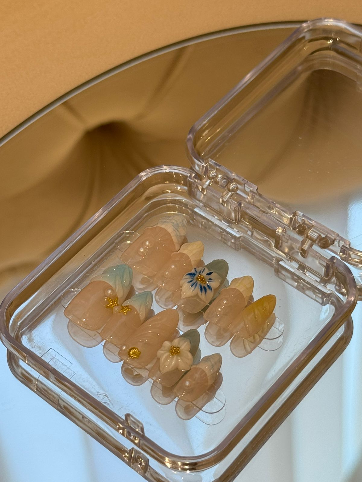  Floral  Press-On Nails