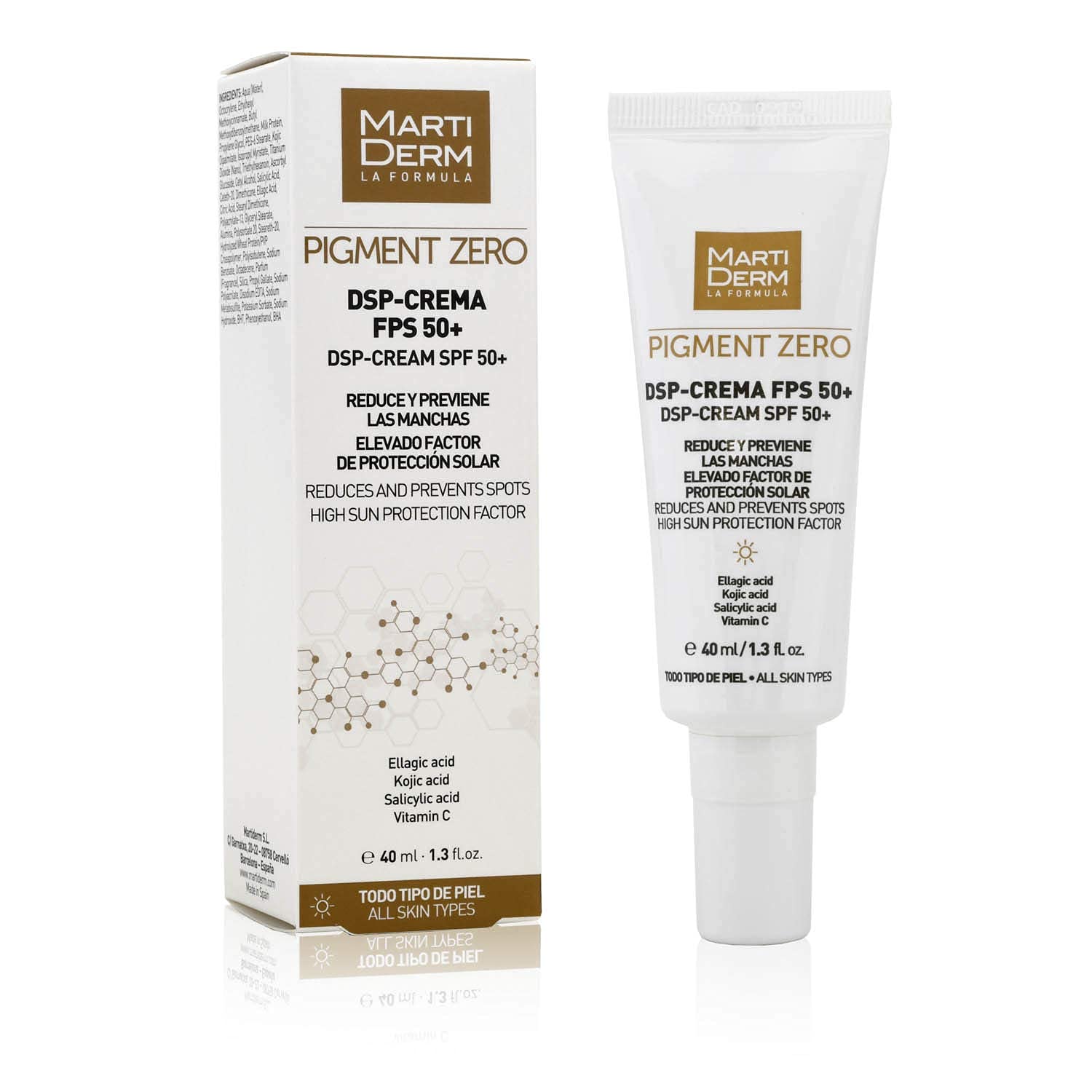 MartiDerm Pigment Zero DSP-Crema Renovación
