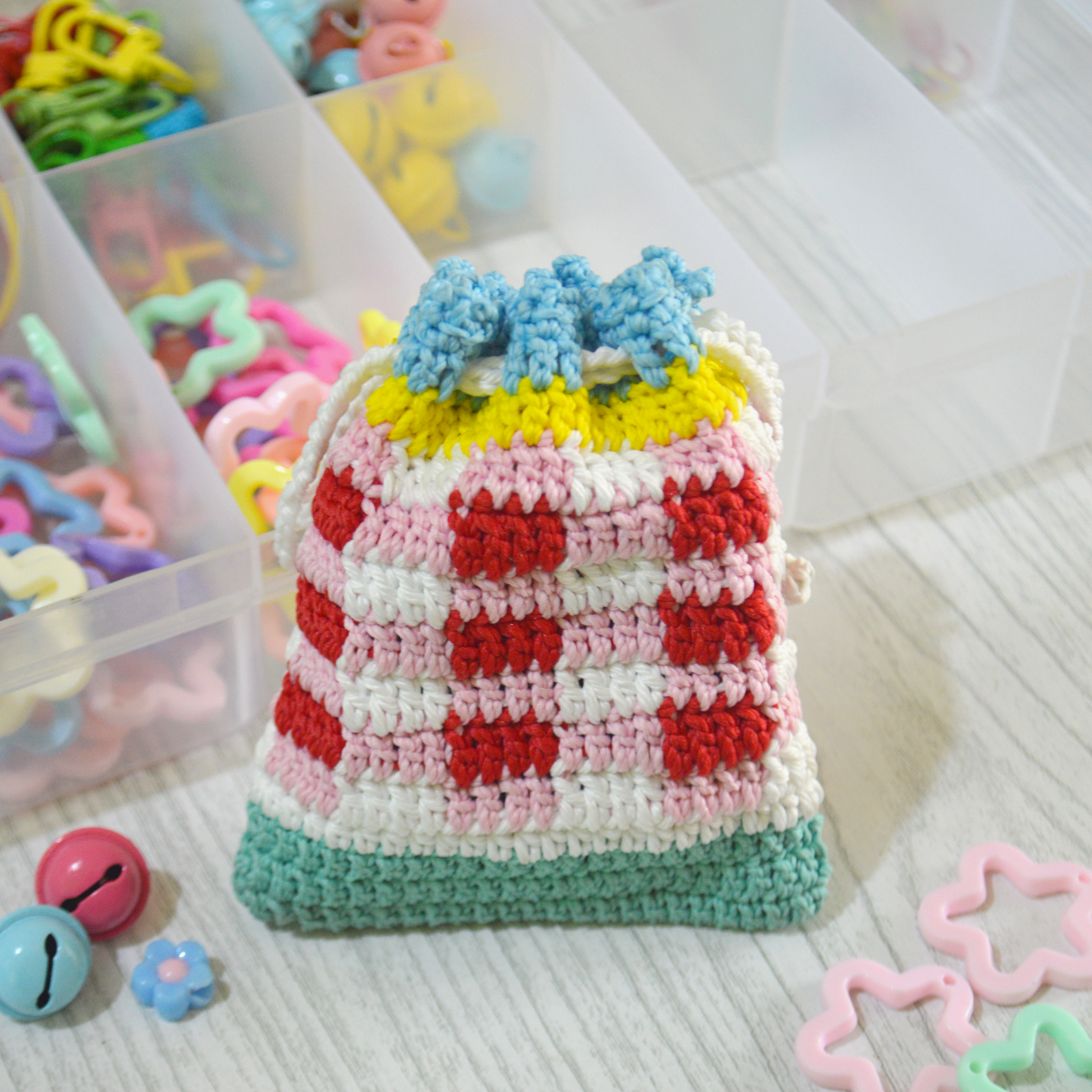 Handmade Crochet Coin Pouch