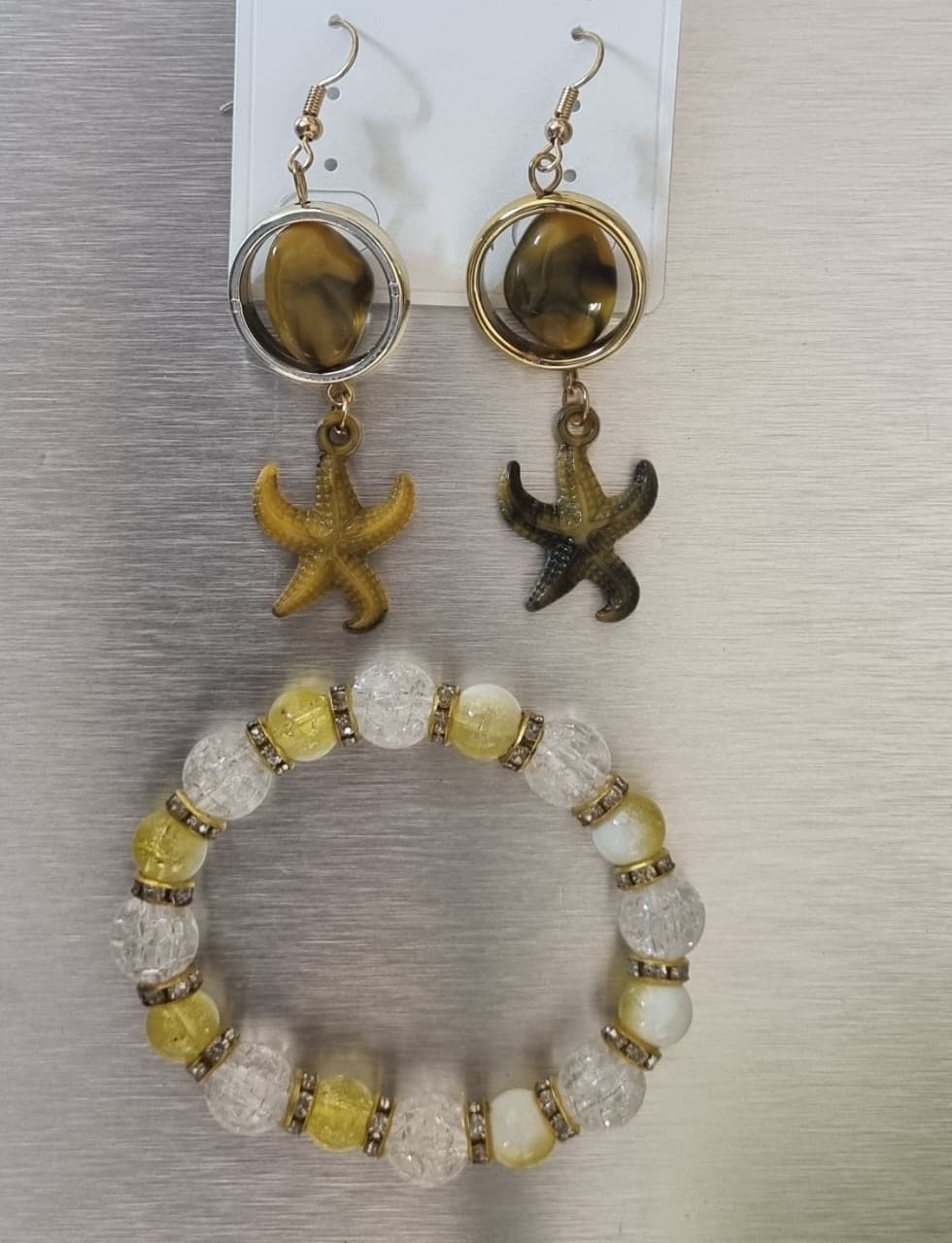 Starfish Jewelry Set