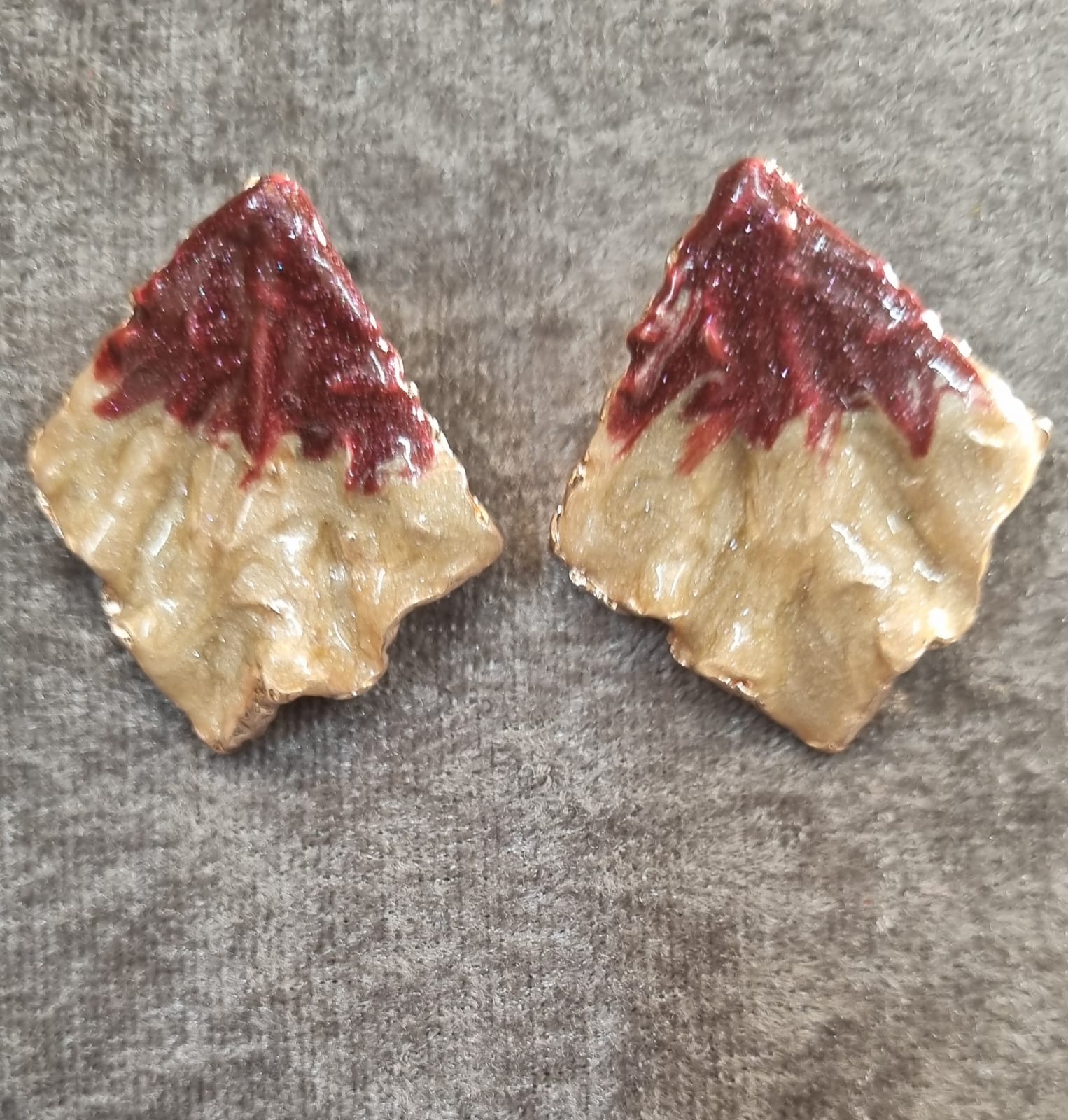 Handcrafted Geometric Earrings