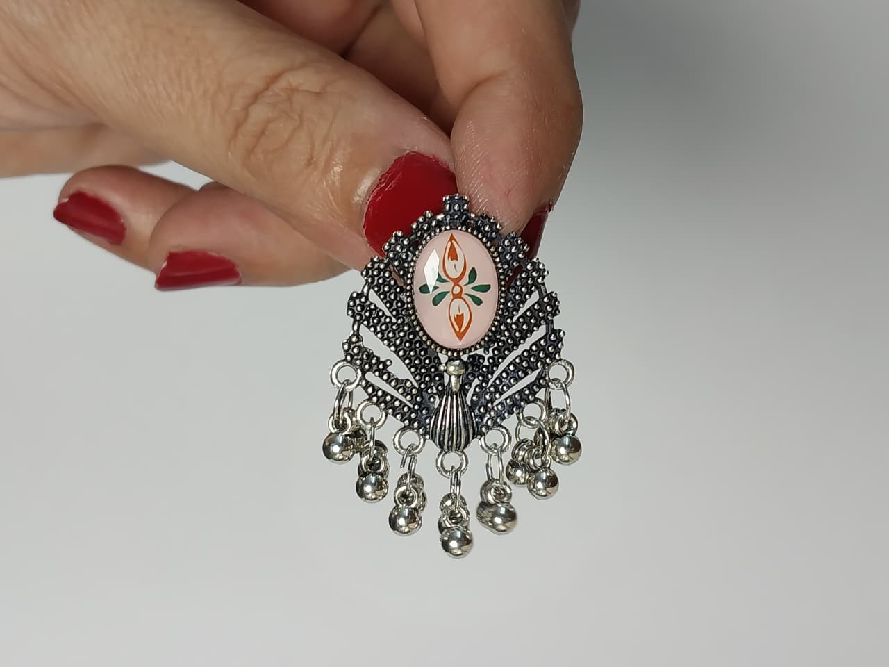 Handcrafted Ethnic Oxidized Earring