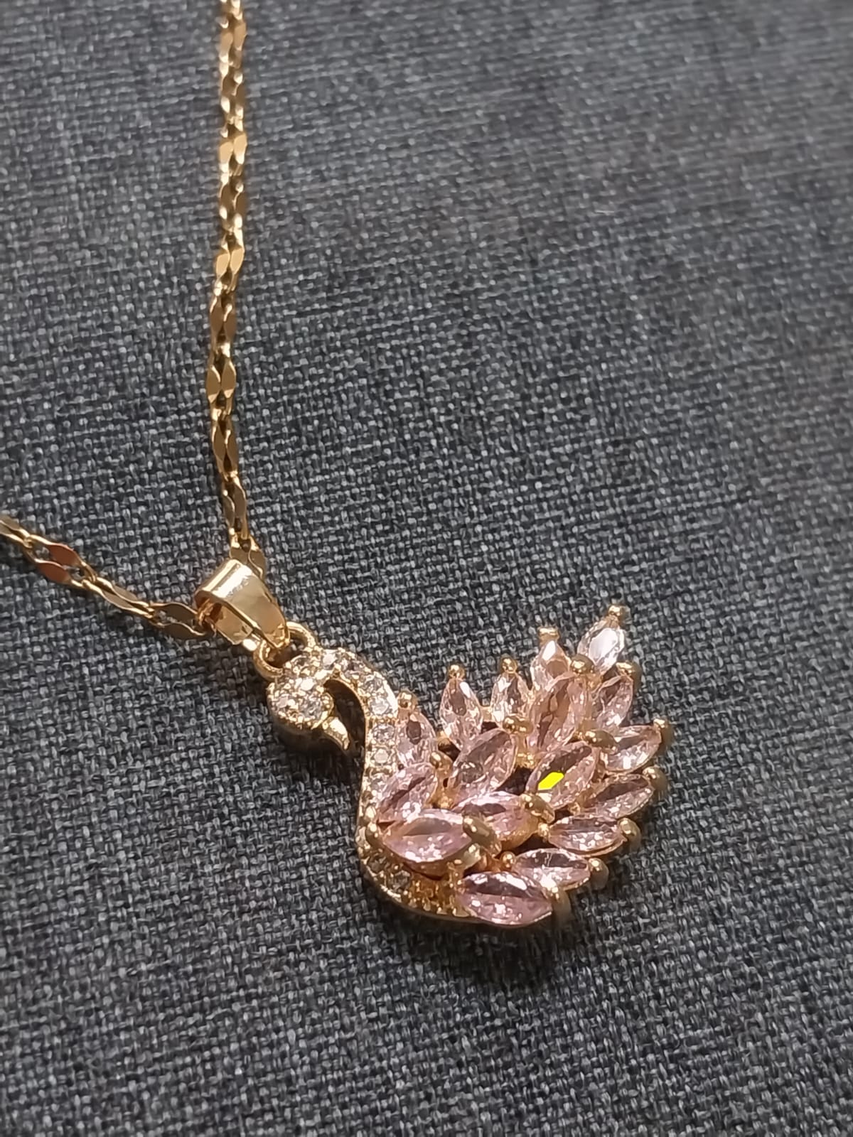 Swan Pendant Necklace