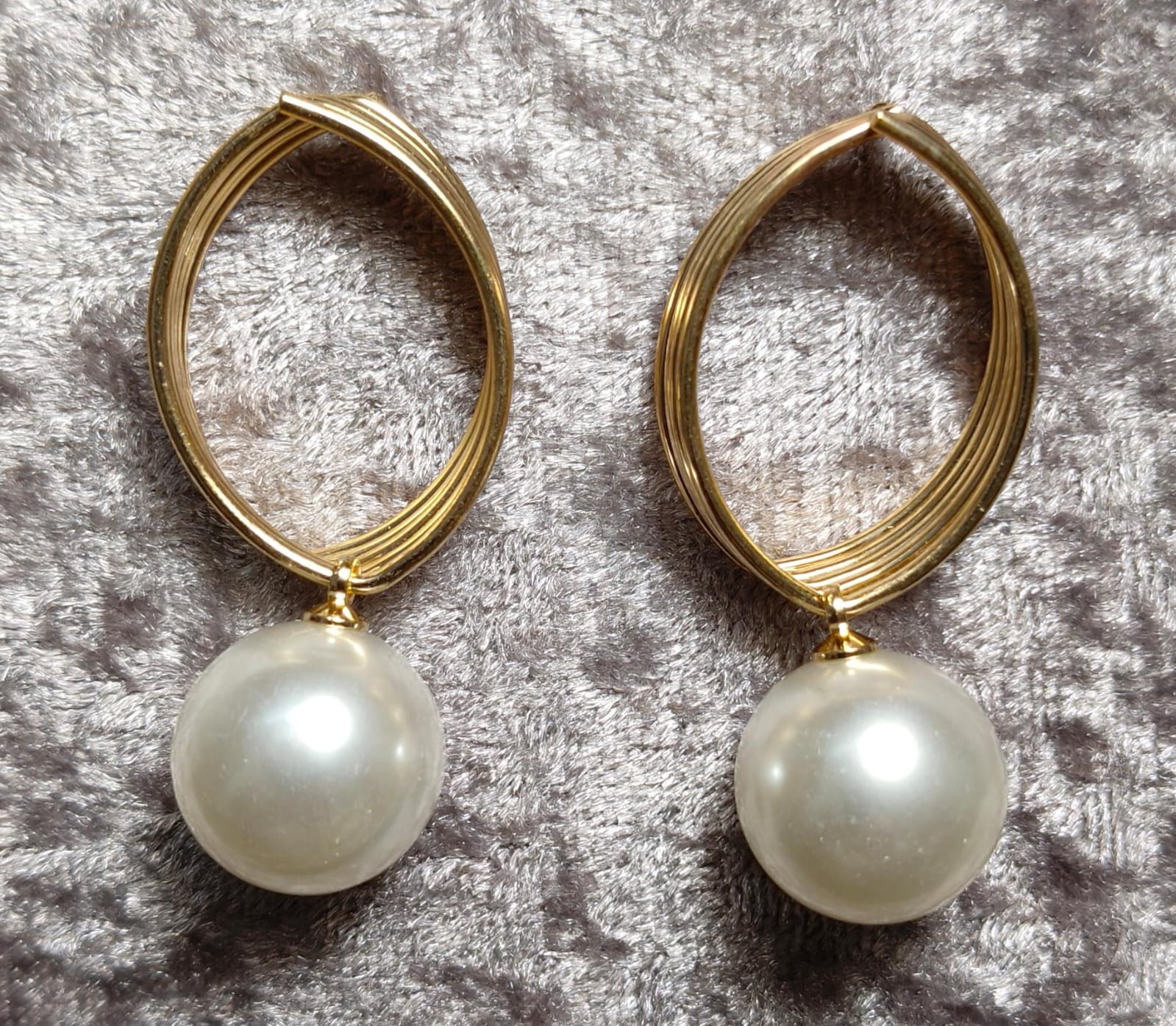 Elegant Pearl Drop Earrings