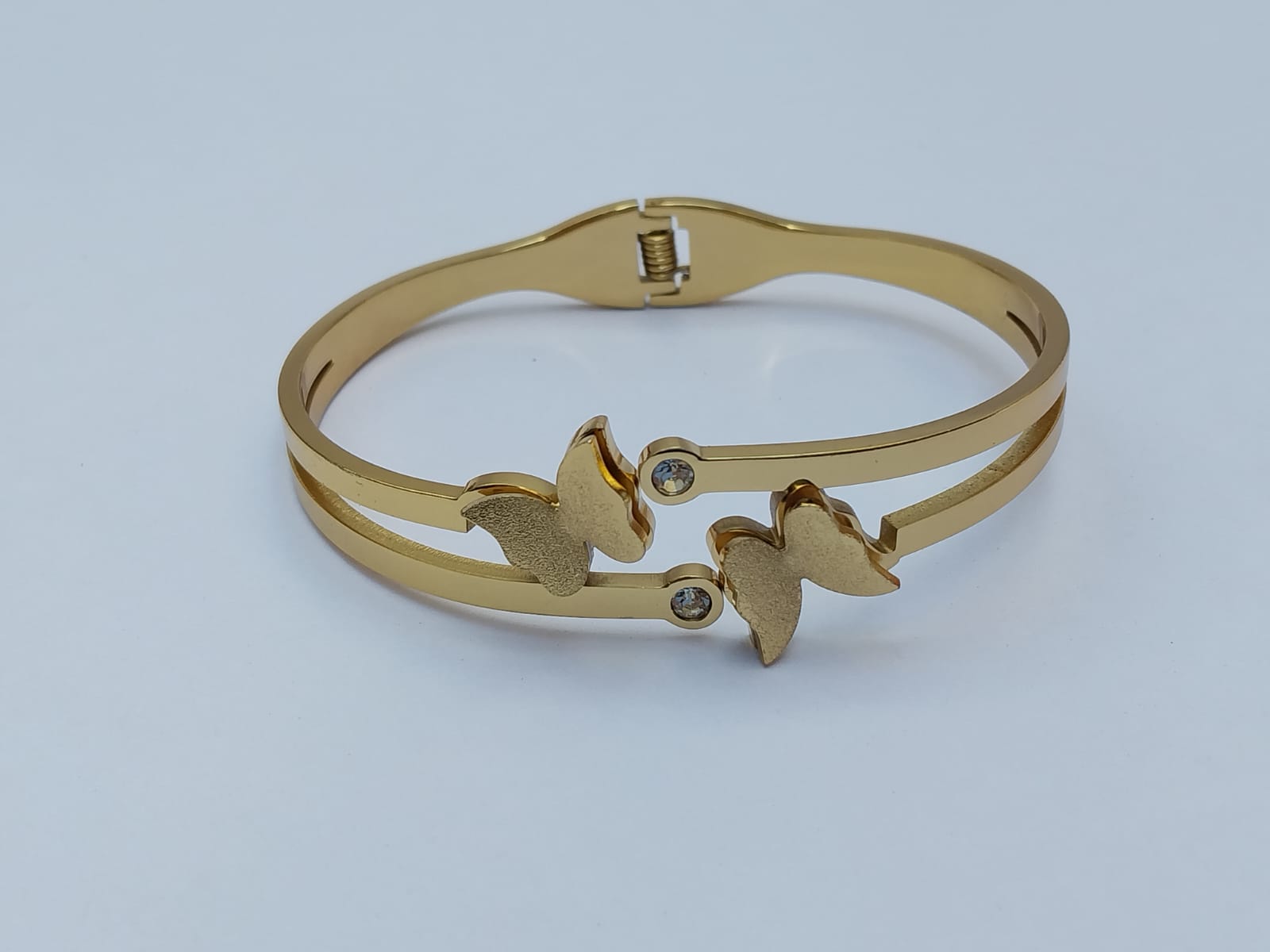 Gold Butterfly Bracelet-anti tarnish