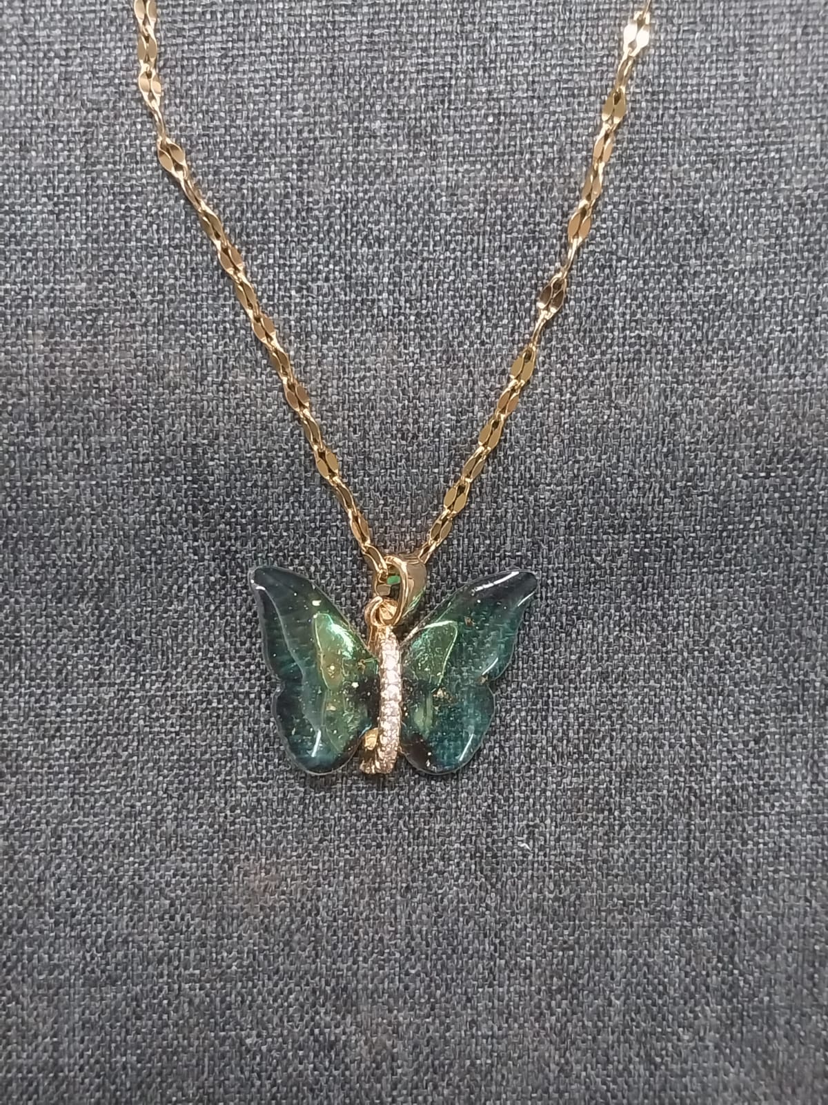 Butterfly Pendant Necklace