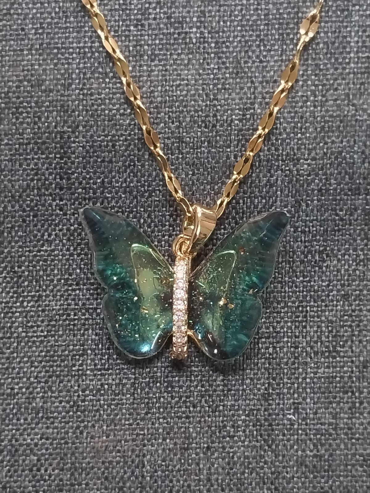 Butterfly Pendant Necklace