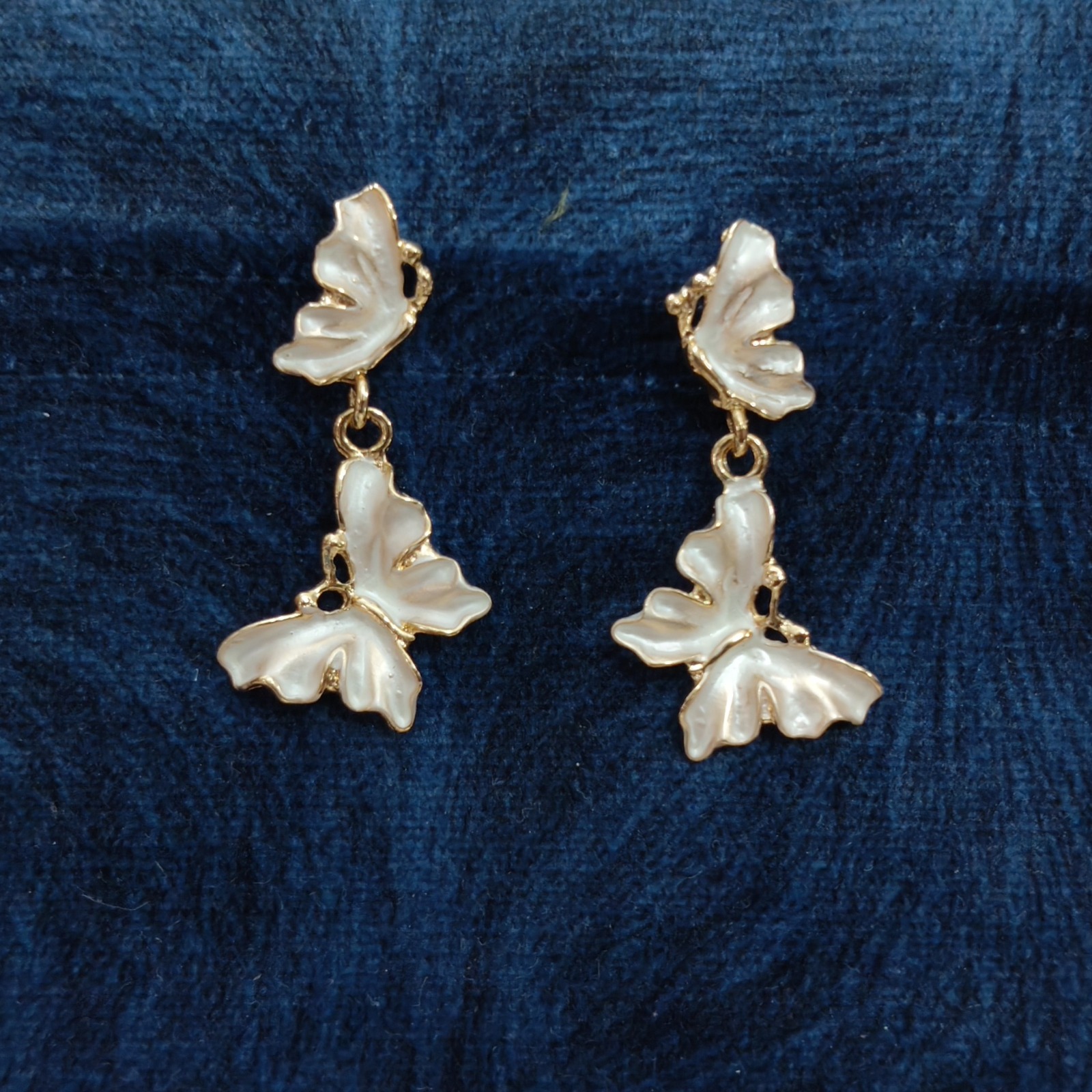Elegant Butterfly Drop Earrings