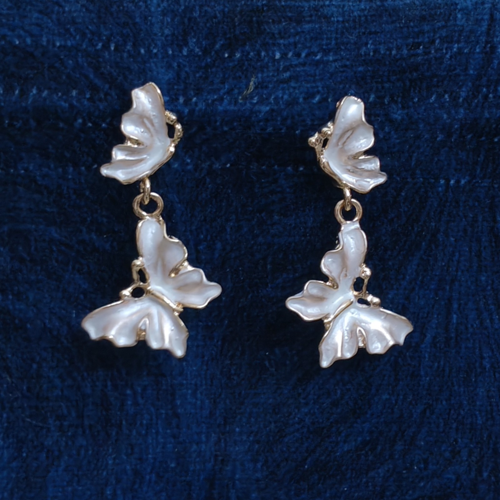 Elegant Butterfly Drop Earrings