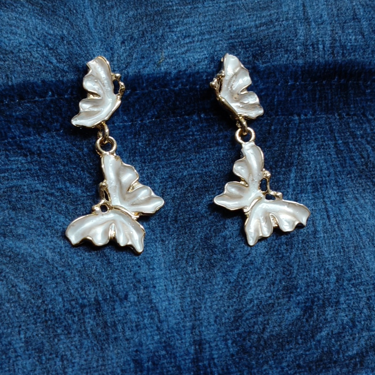Elegant Butterfly Drop Earrings