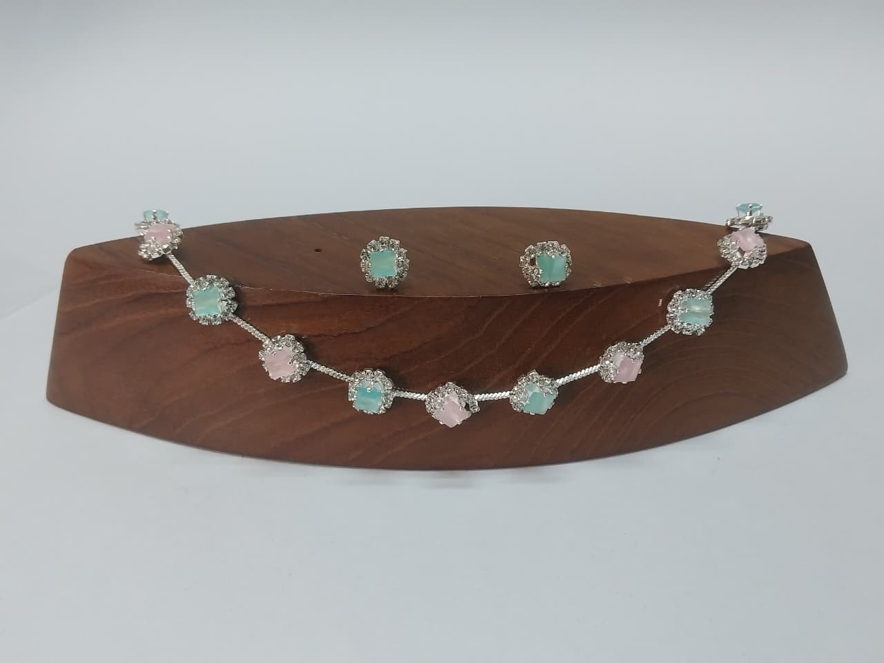 Pastel Gemstone Jewelry Set