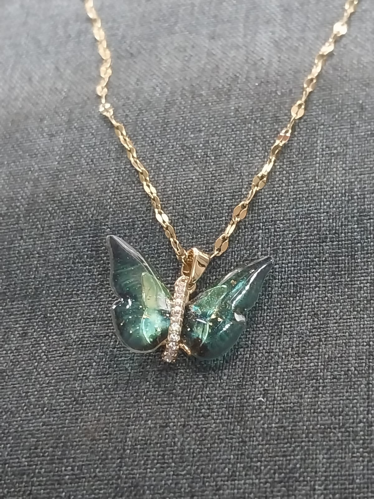 Butterfly Pendant Necklace