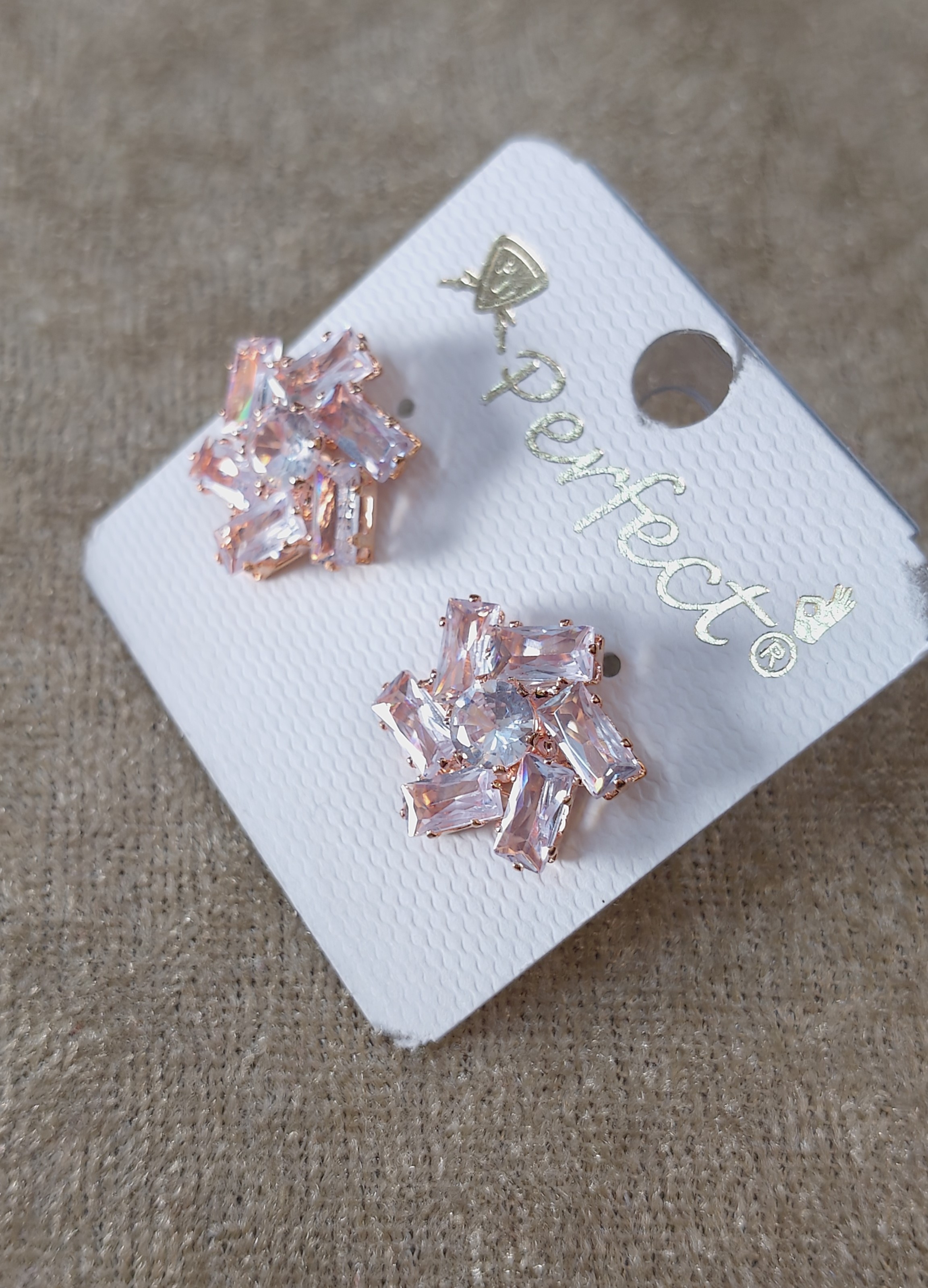 Elegant Crystal Stud Earrings
