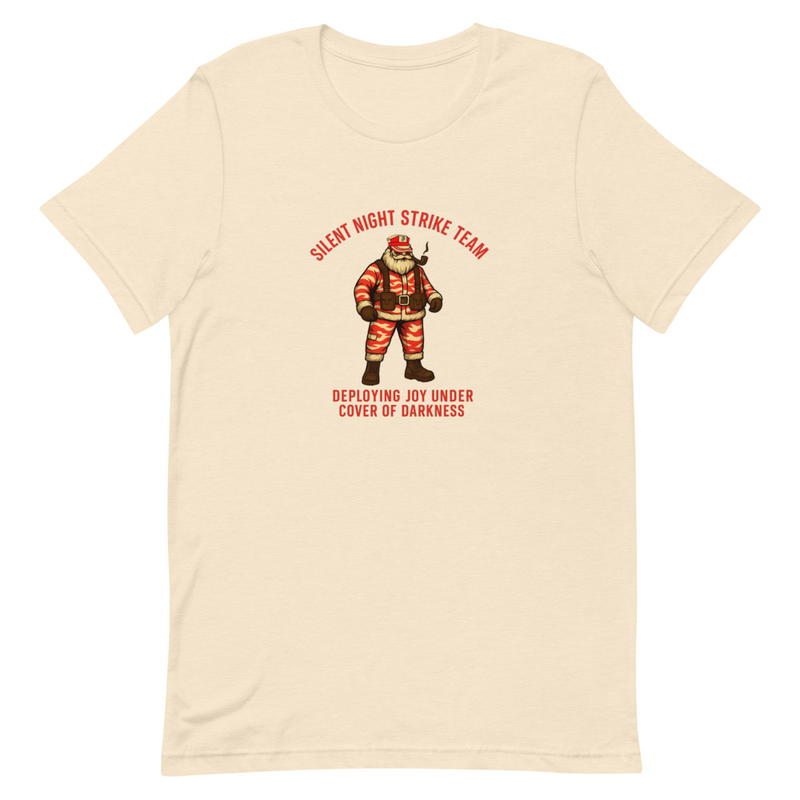 MARINE MERRY Tactical Santa Shirt – Funny Military Christmas Tee