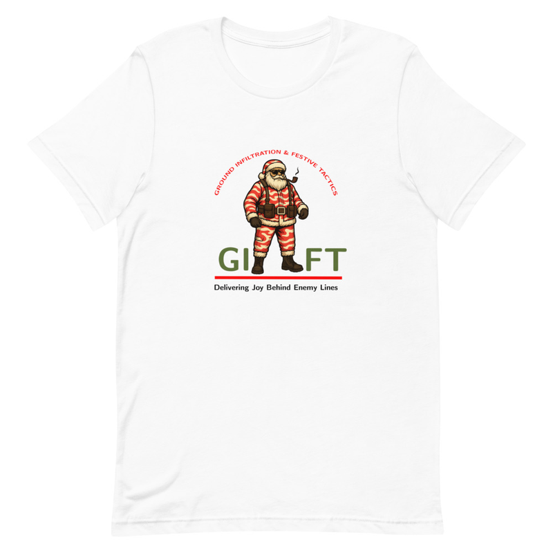 GI GIFT Tactical Santa Tee (ARMY) | Funny Christmas Parody Shirt