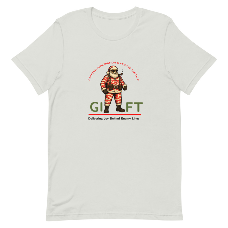 GI GIFT Tactical Santa Tee (ARMY) | Funny Christmas Parody Shirt