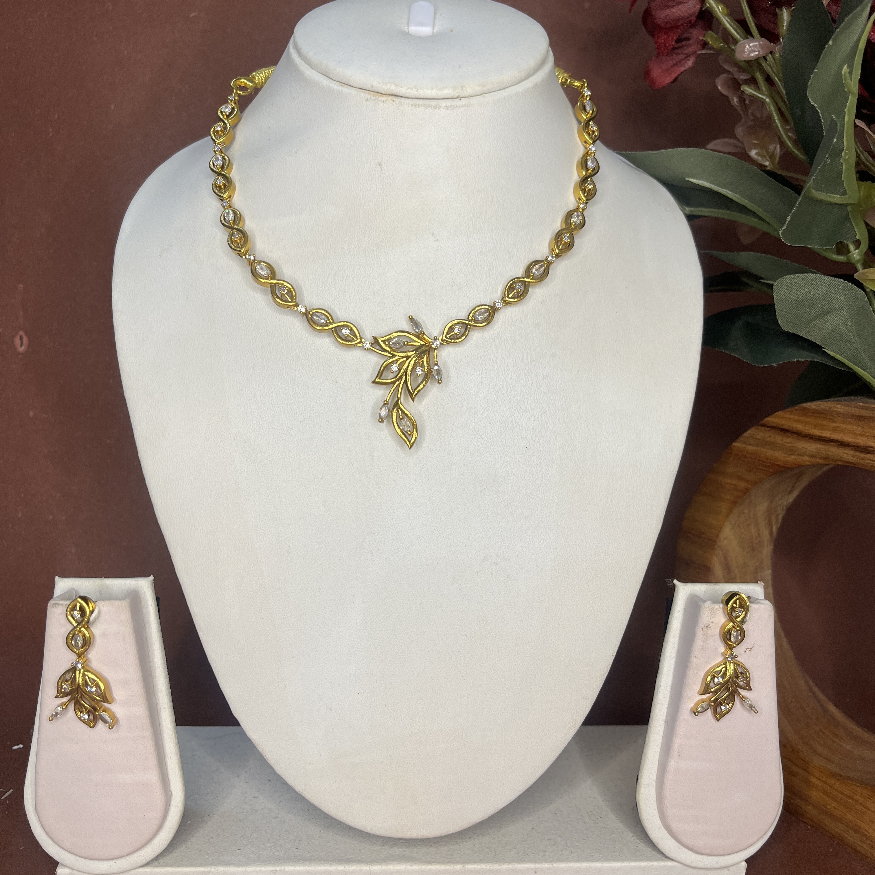 Extra gold necklace DLA082