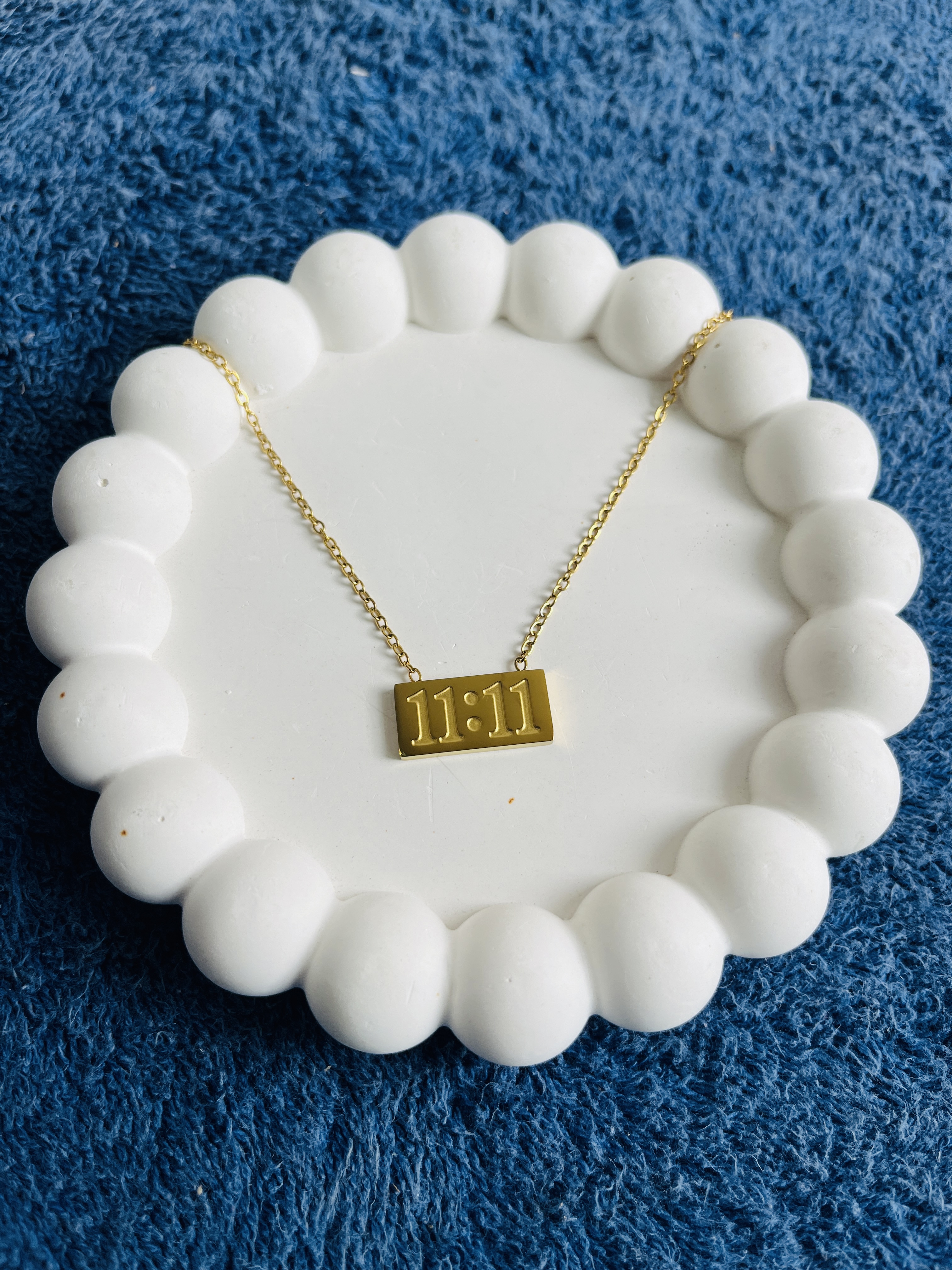 Gold 11:11 Necklace
