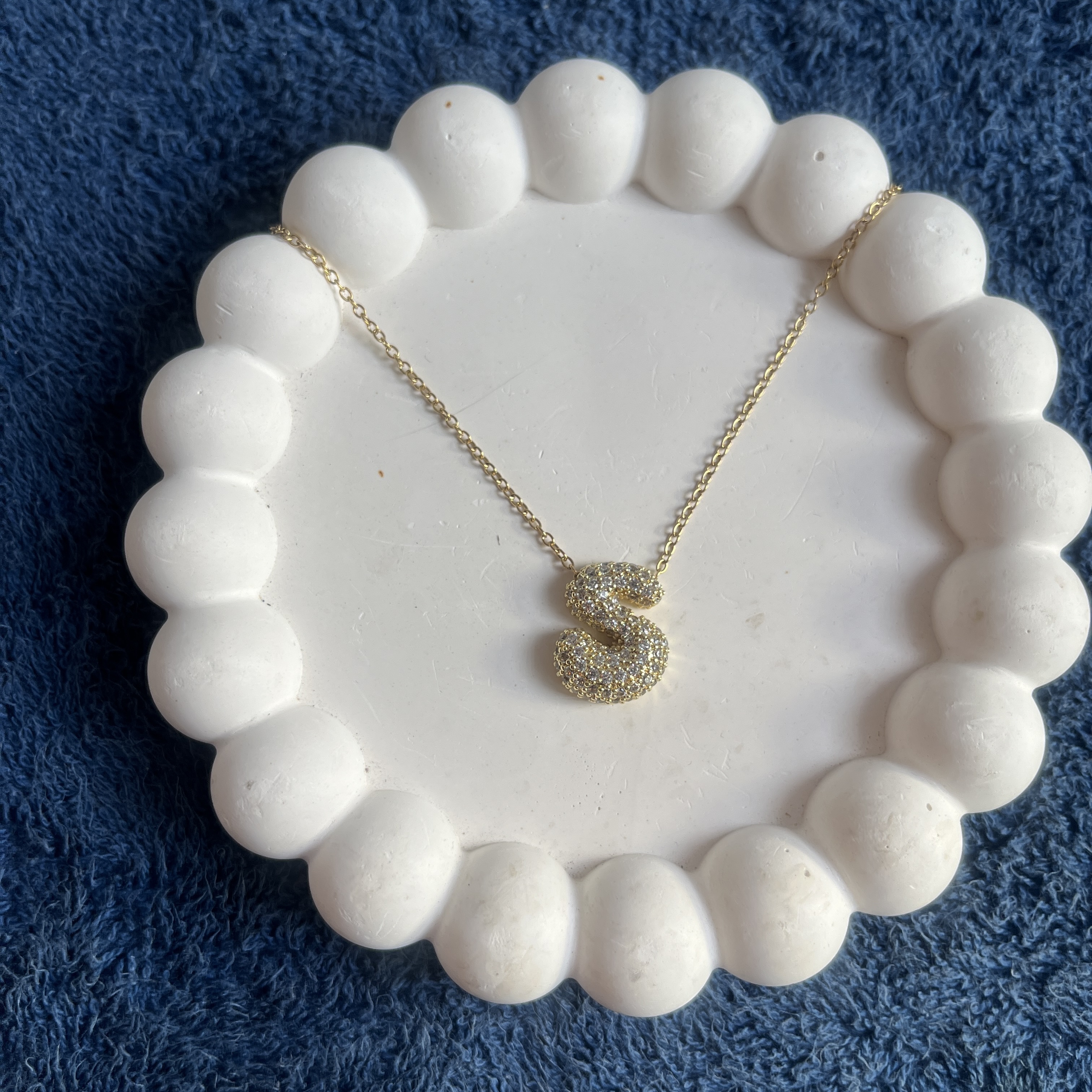 Alphabet S Necklace