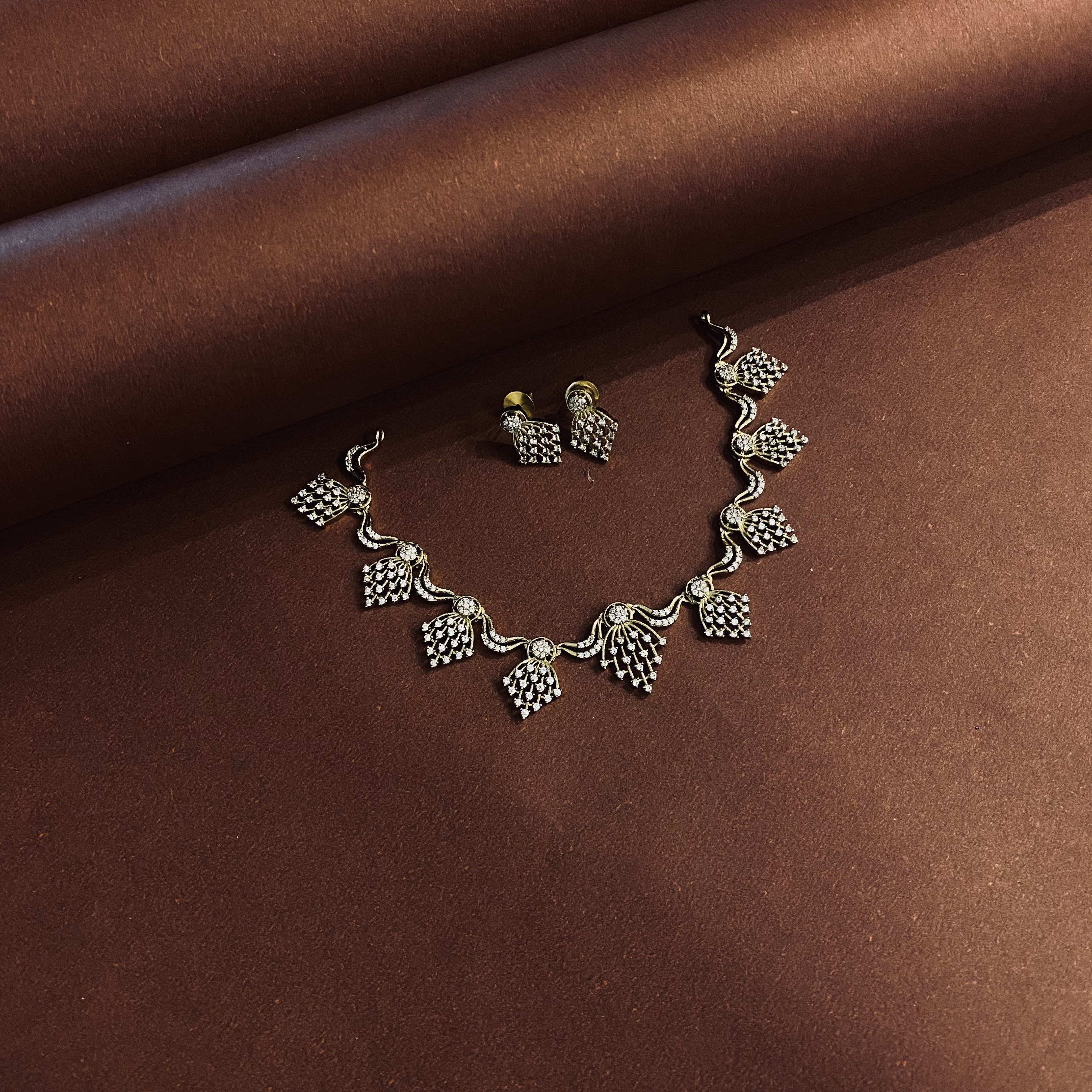 DIAMOND LOOKALIKE Necklace Set DLA005
