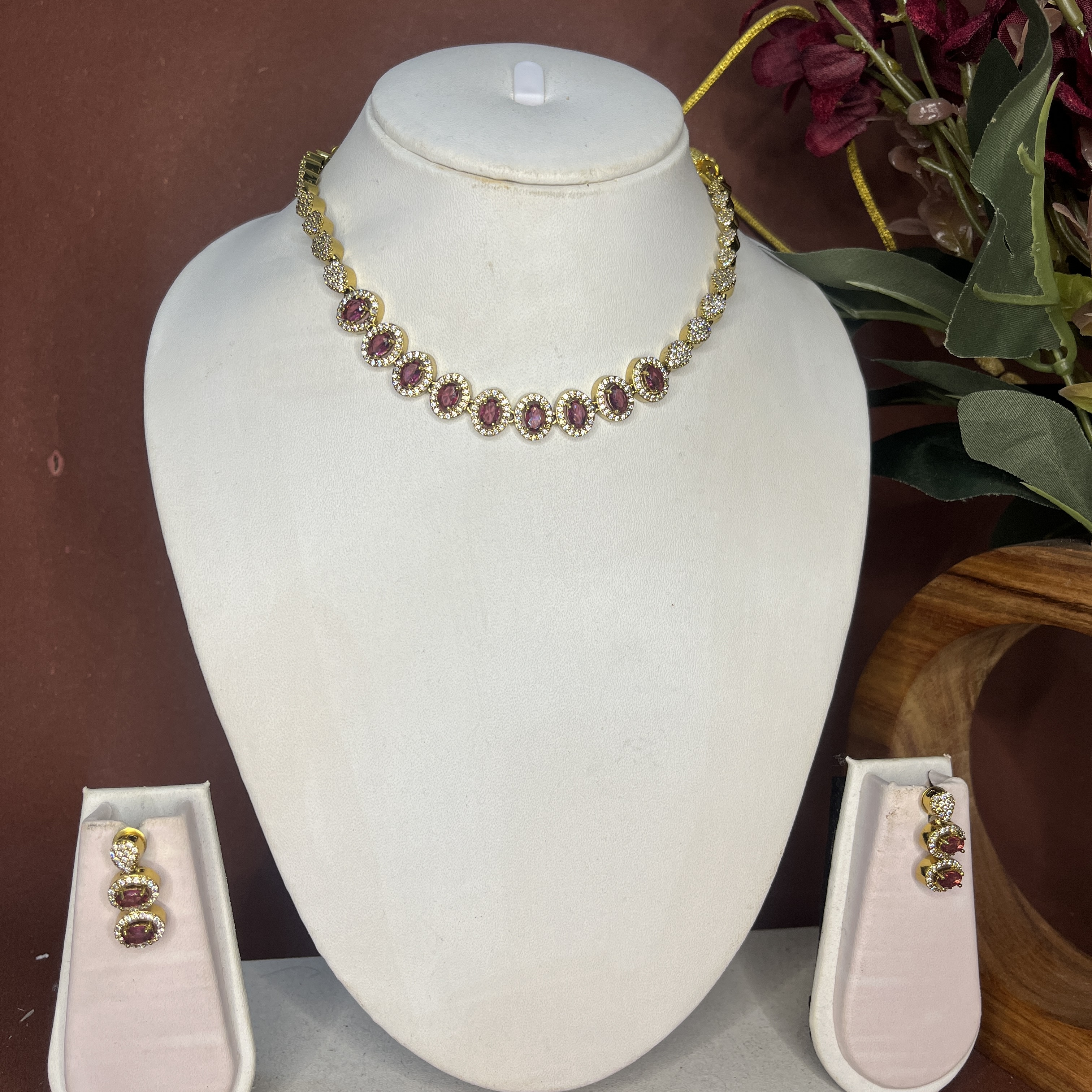 Ruby/red stone stunner DLA087