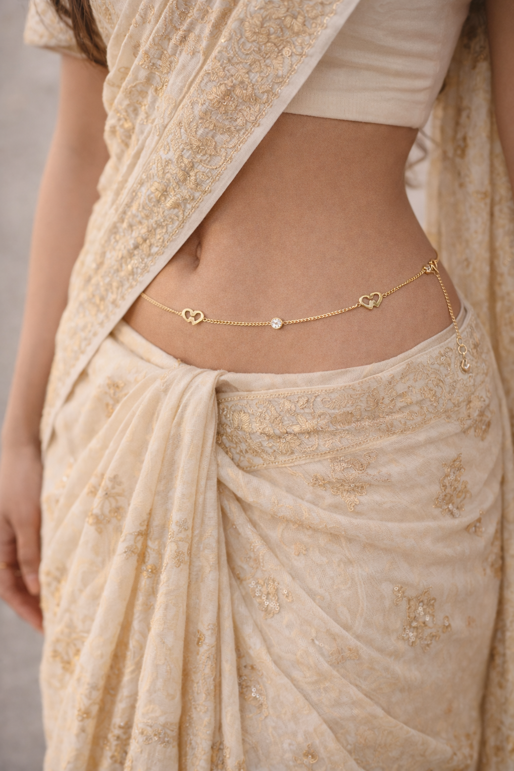 Anti tarnish hipchain HC003