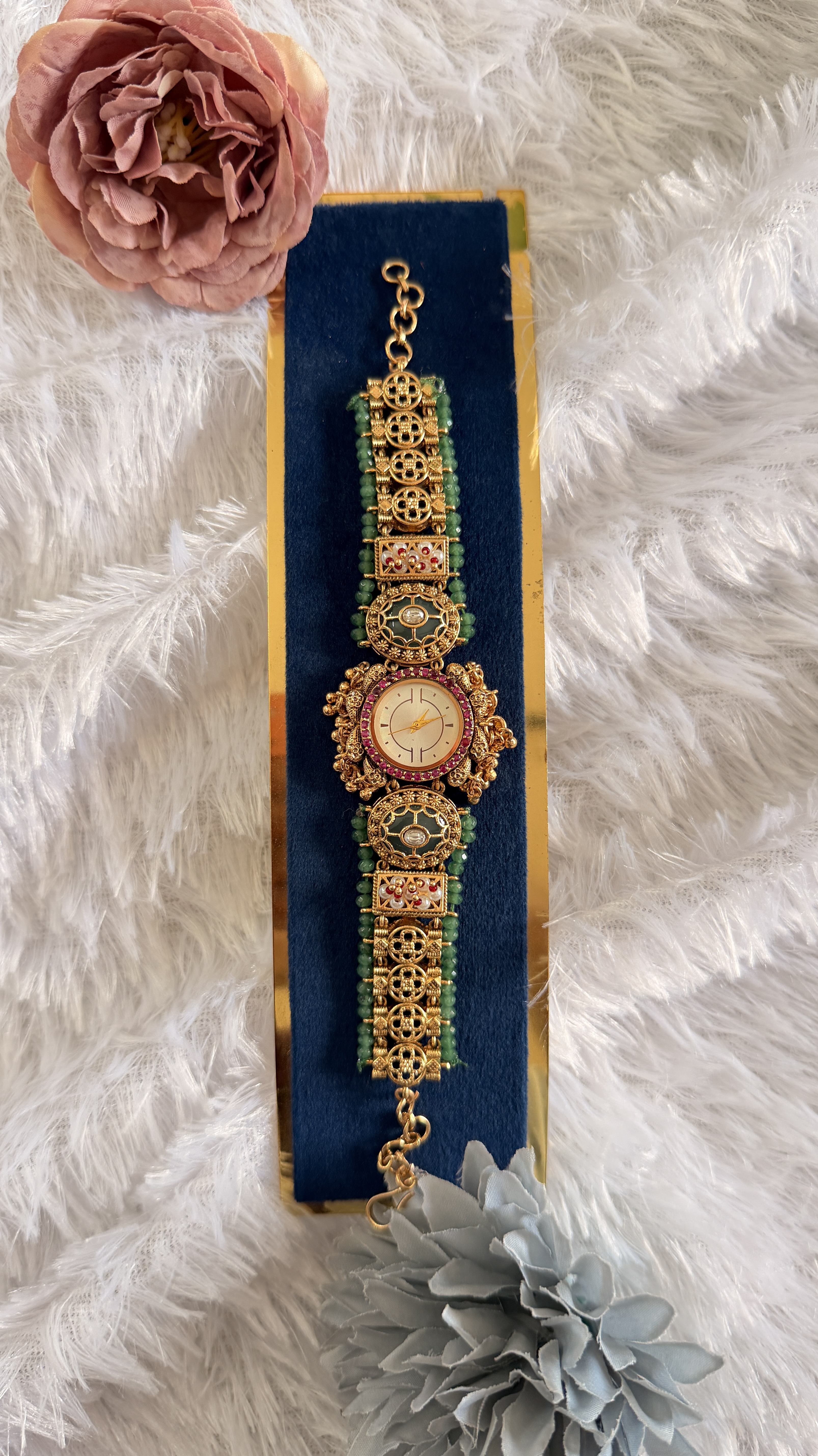 Green bead heritage watch HRD72