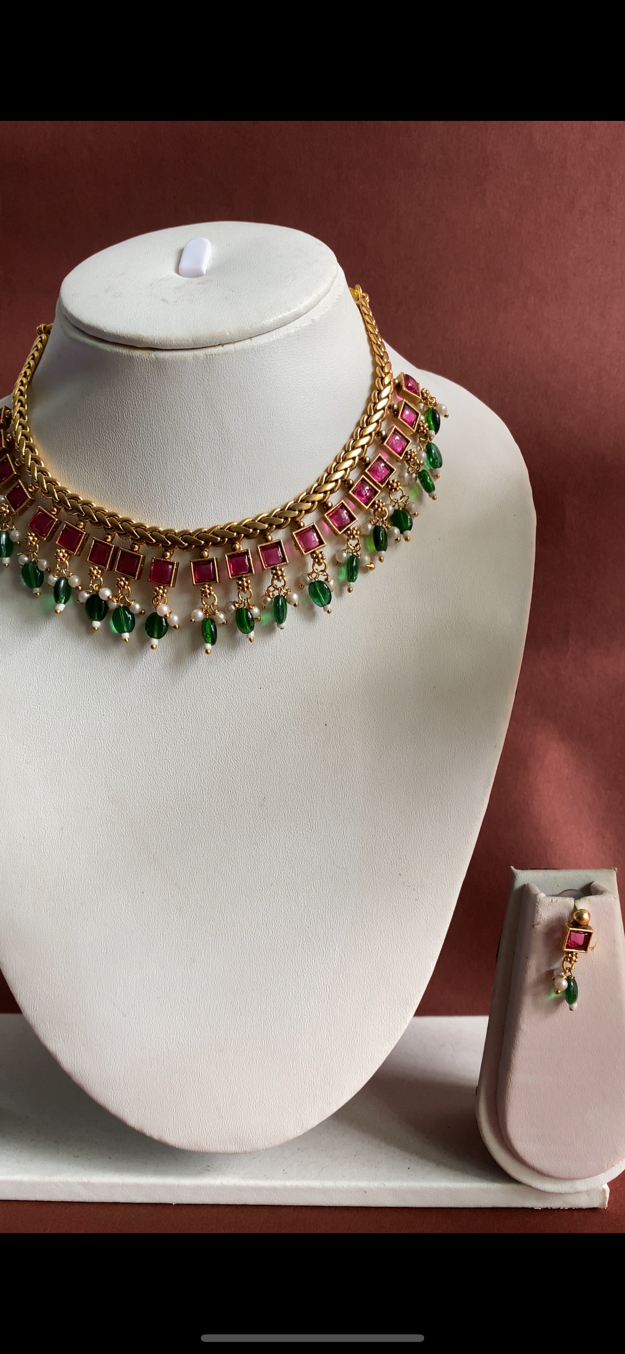 Beaded necklaces