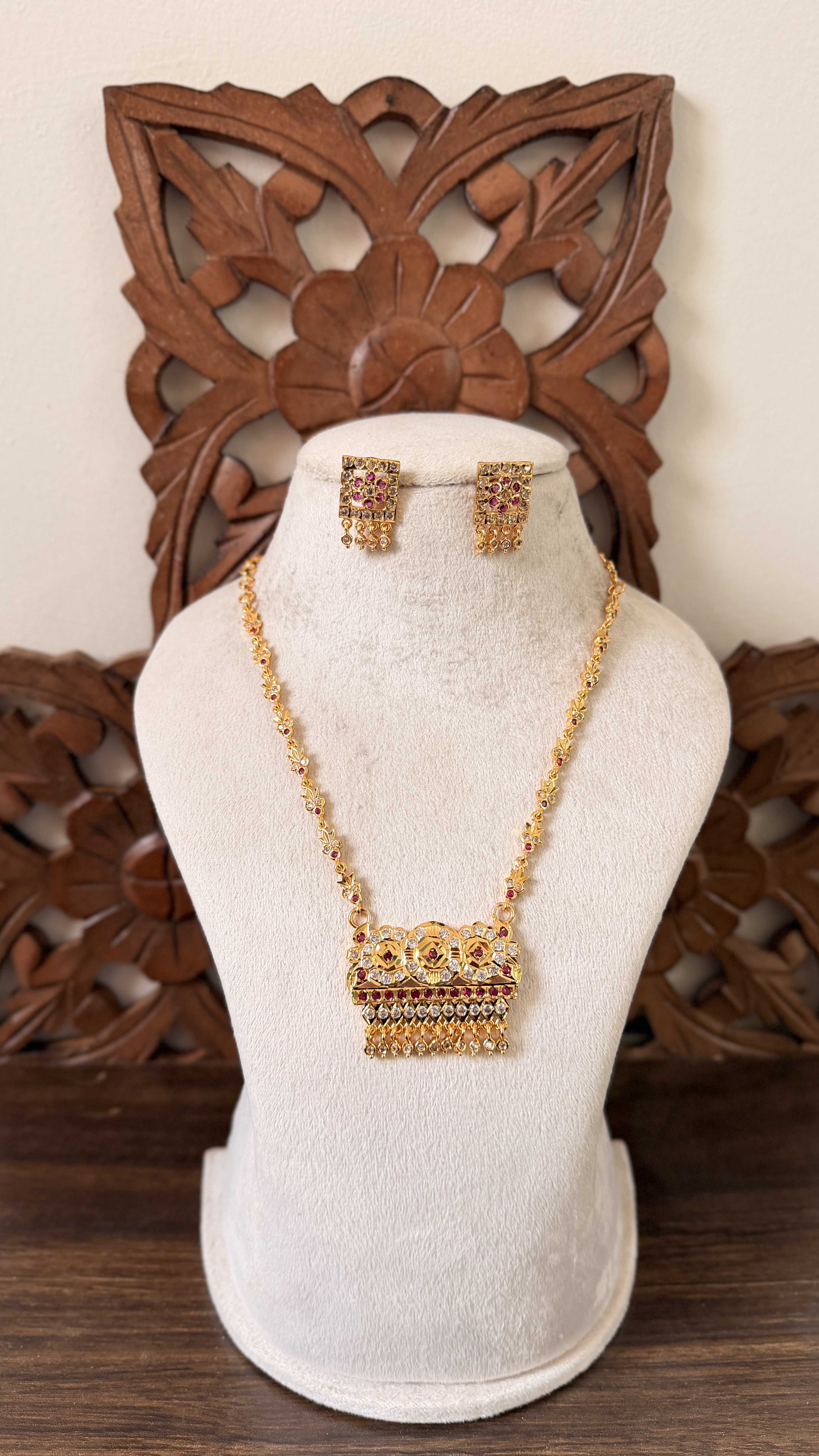 Impon rect dollar necklace LTS71