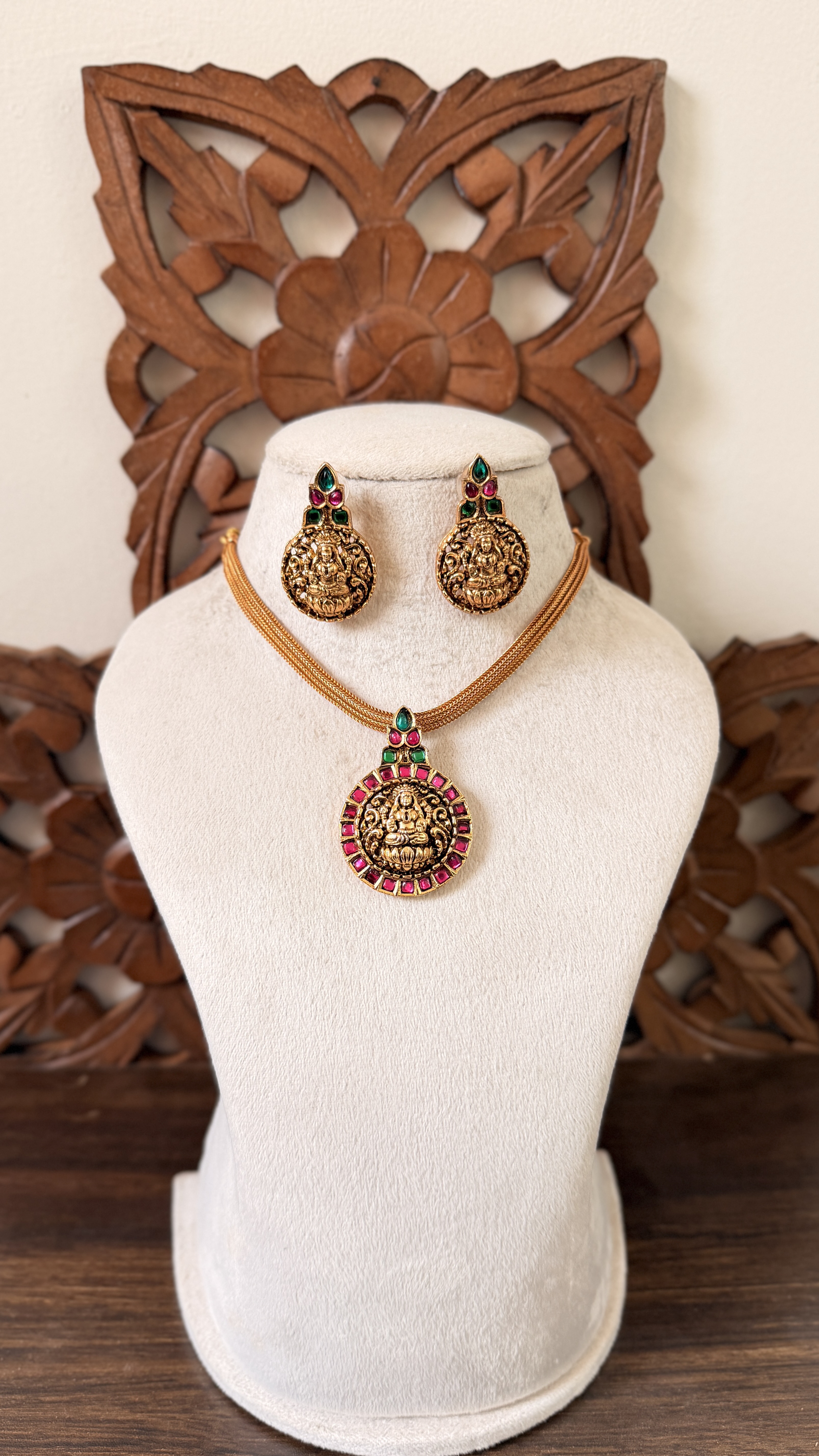 Jadau replica pendant chain TNS16