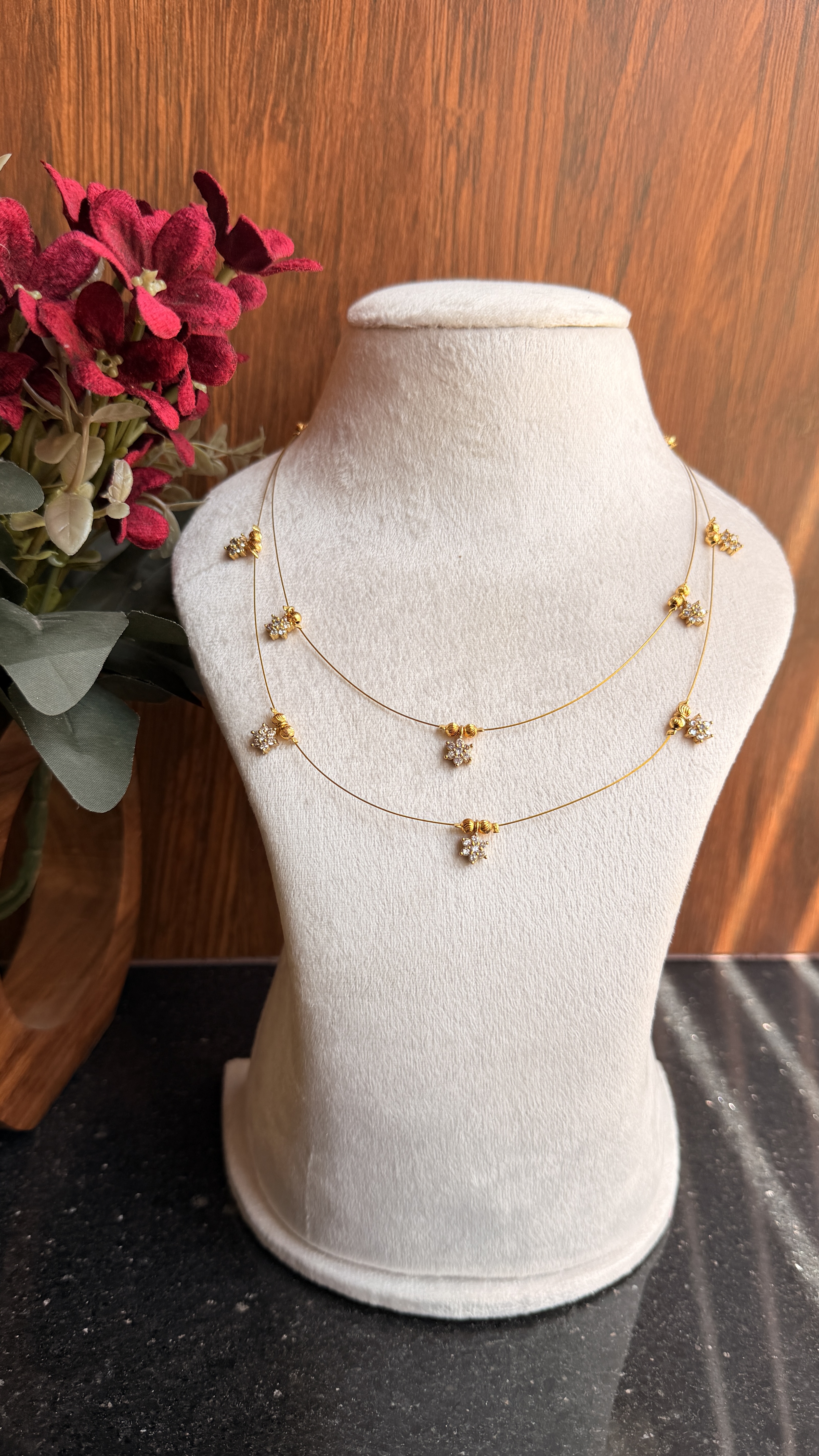 Double layer invisible star chain IC653