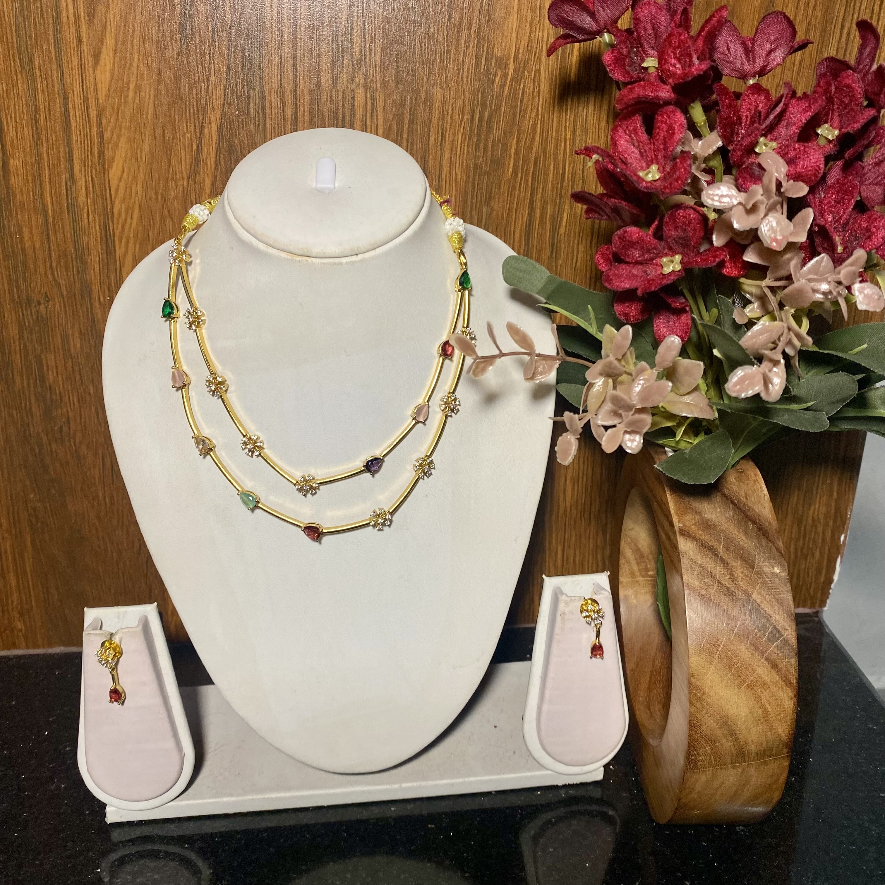 Double layer multi color hasli HNS157