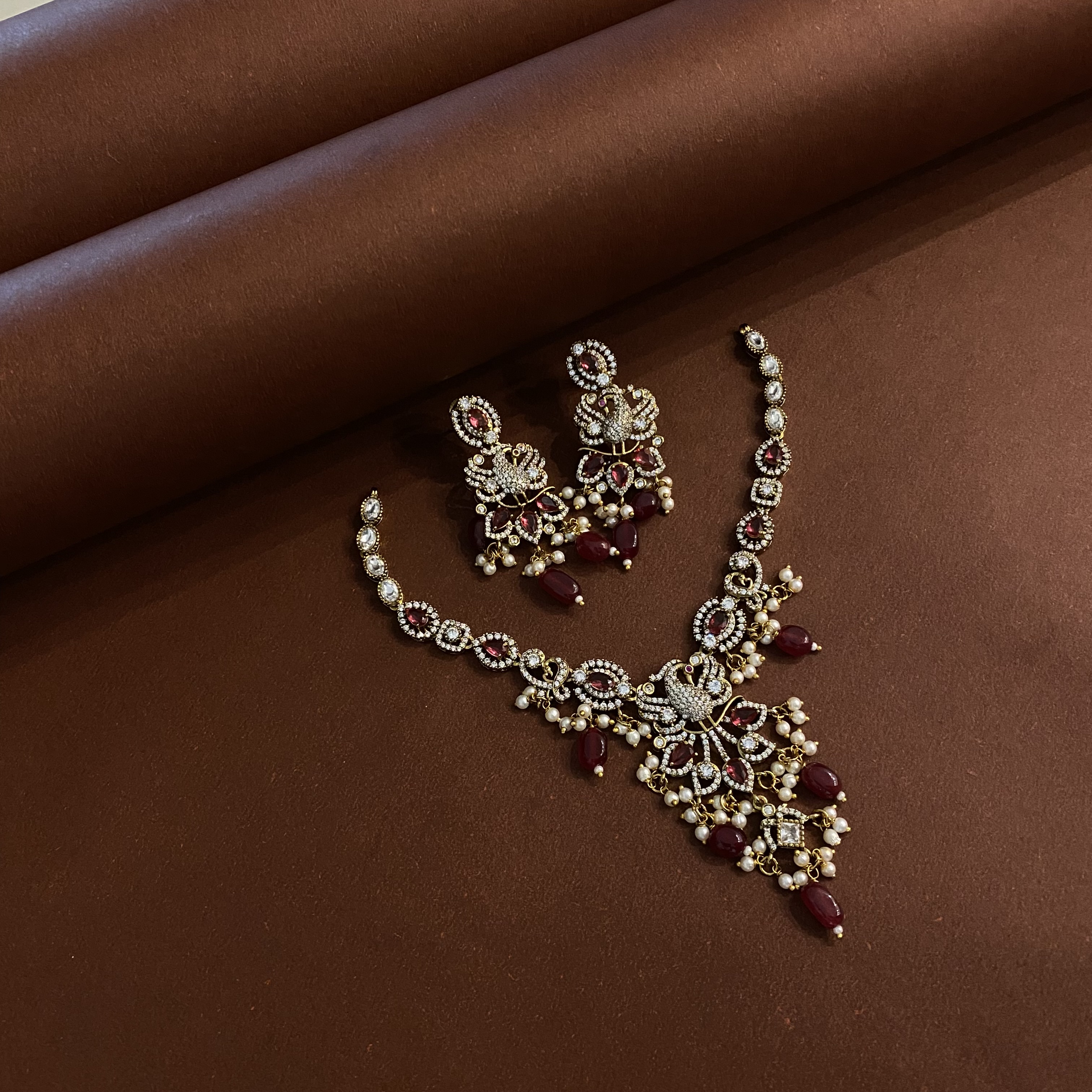 Mehndi victorian Necklace Set MV001