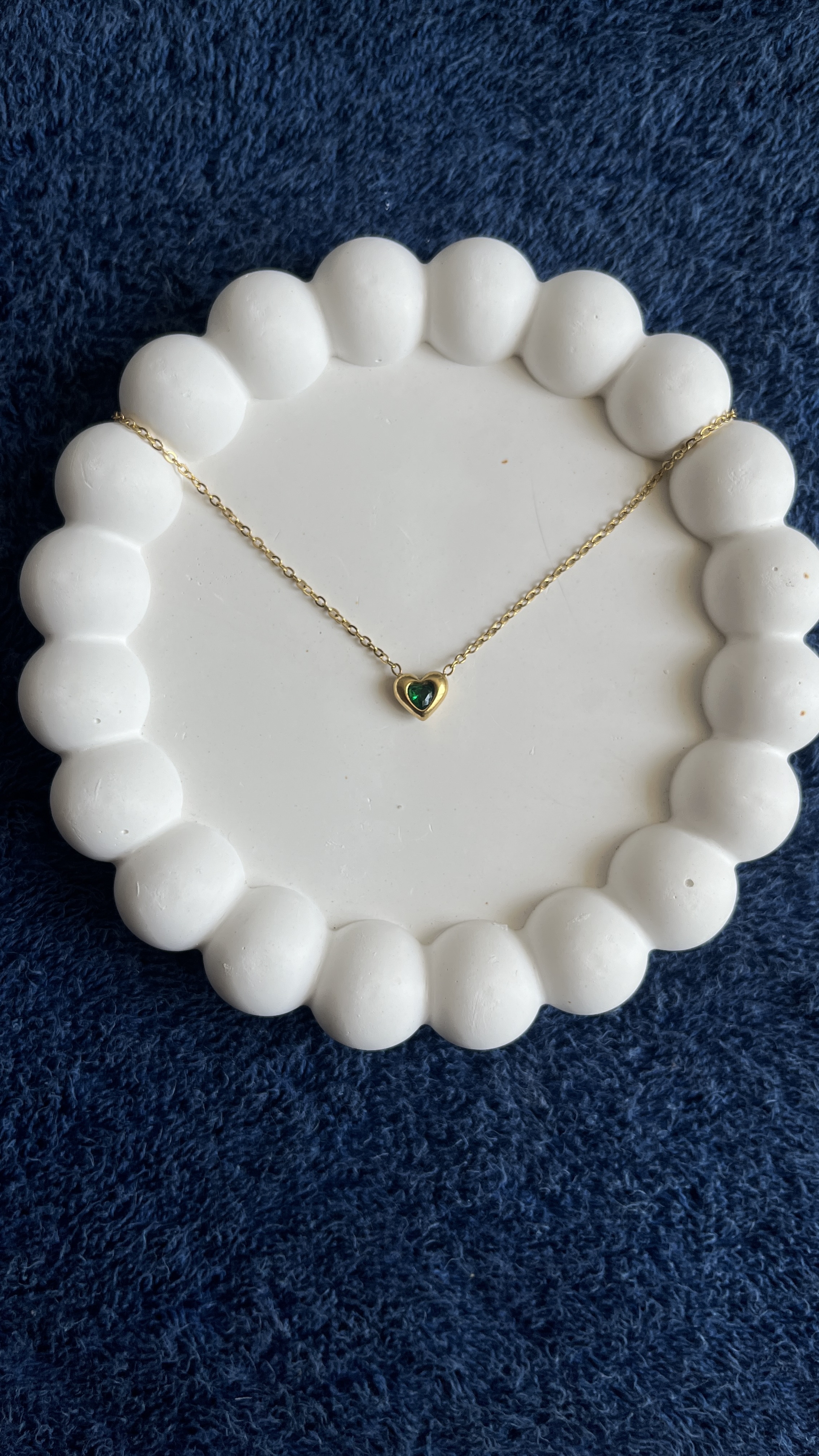 Gold Heart Pendant Necklace