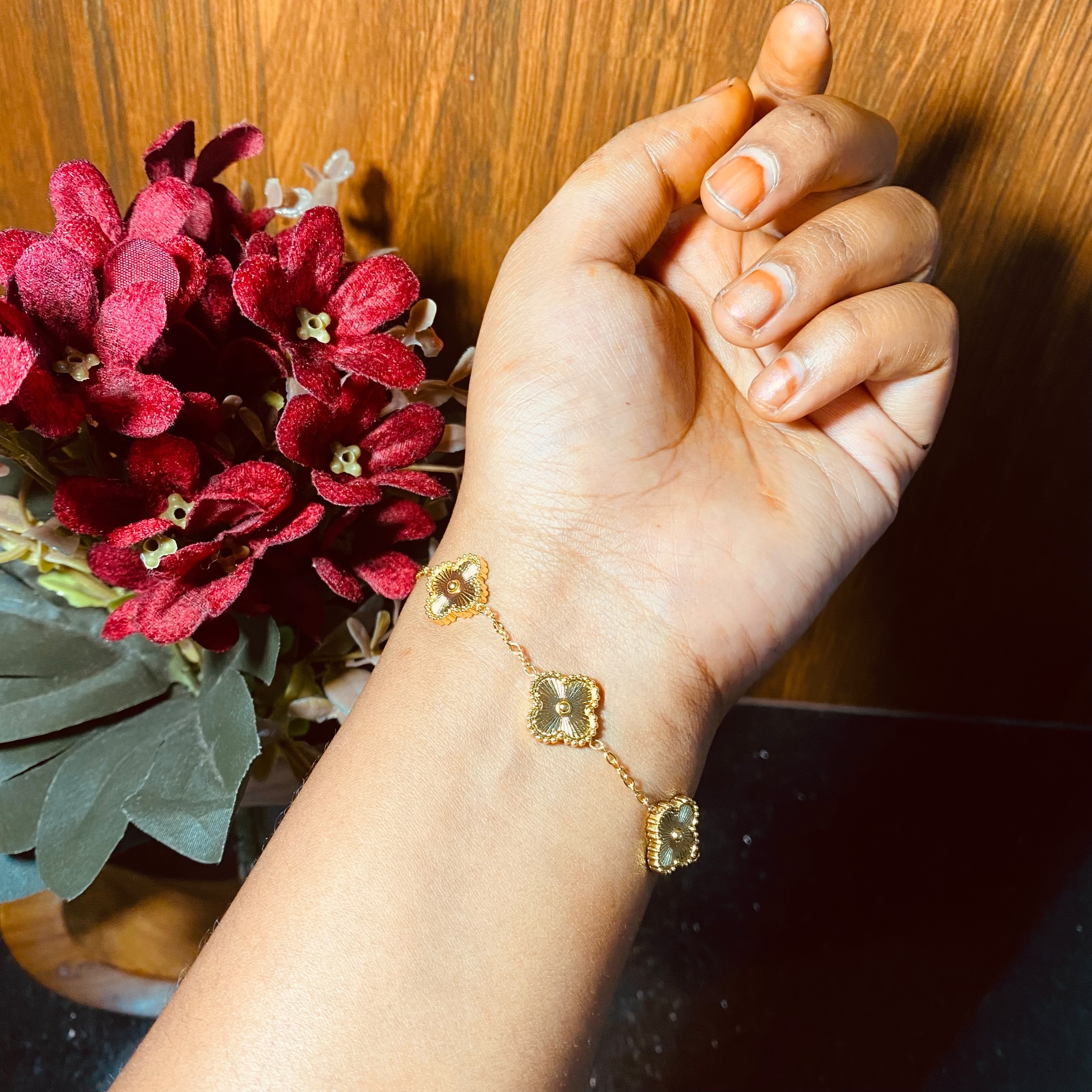 Vancleef gold bracelet ATB006