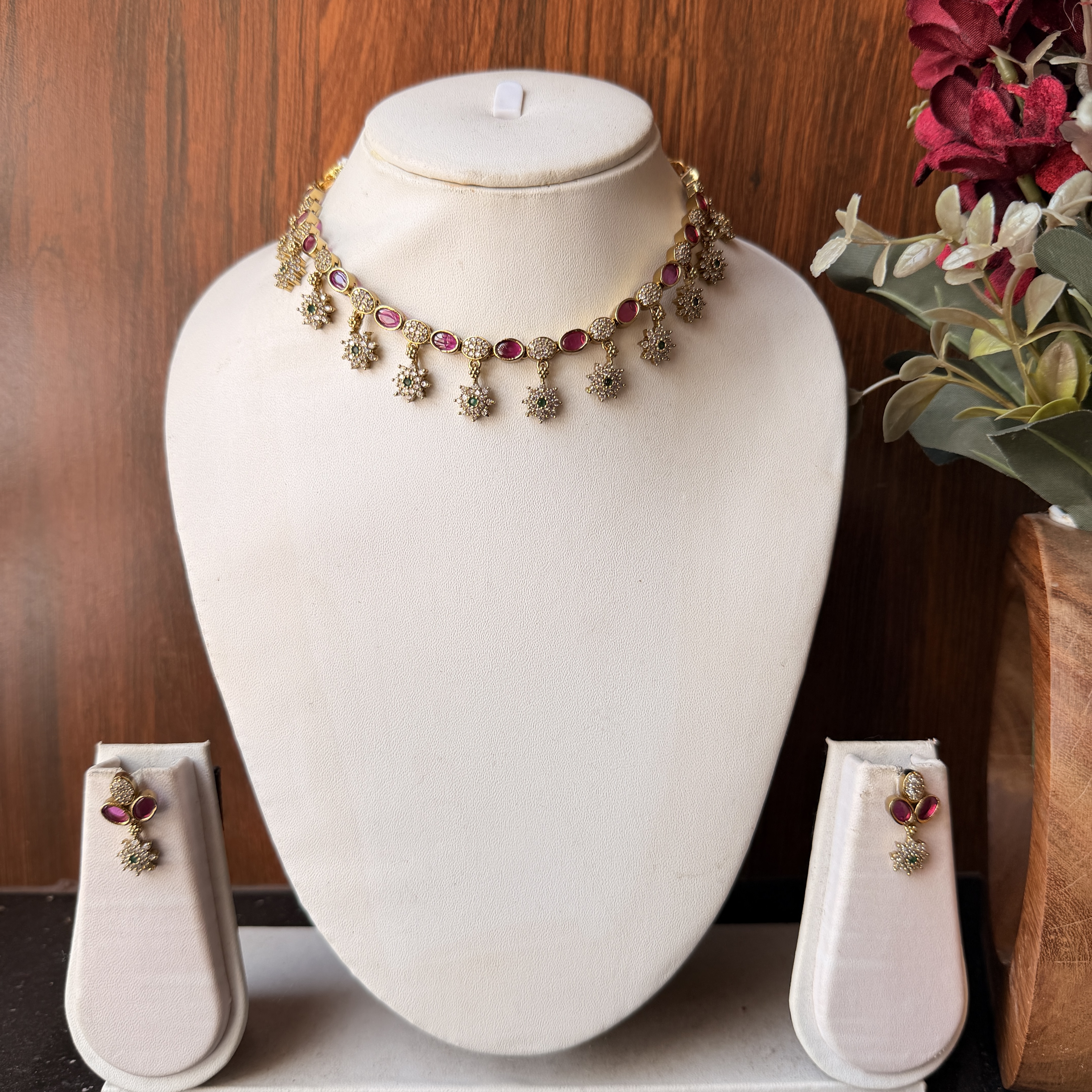 Multi flower hangings DLA983