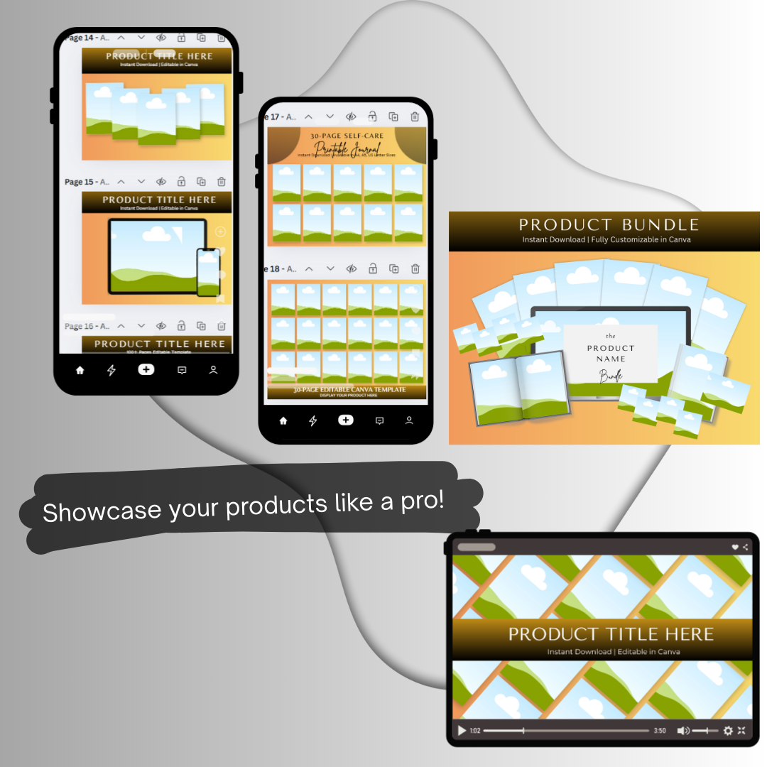 Your 30 Digital Mock Up Templates