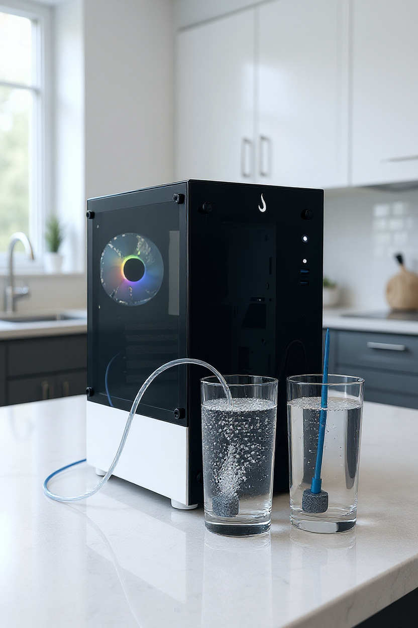 H₂O₃. Gerador de Hidrogênio e Ozônio.