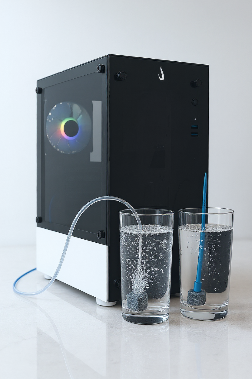 H₂O₃. Gerador de Hidrogênio e Ozônio.