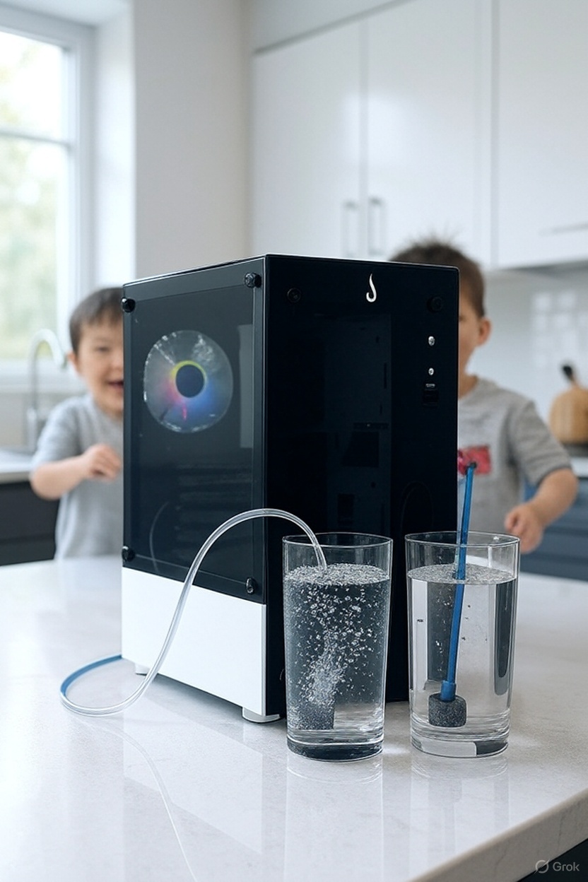 H₂O₃. Gerador de Hidrogênio e Ozônio.