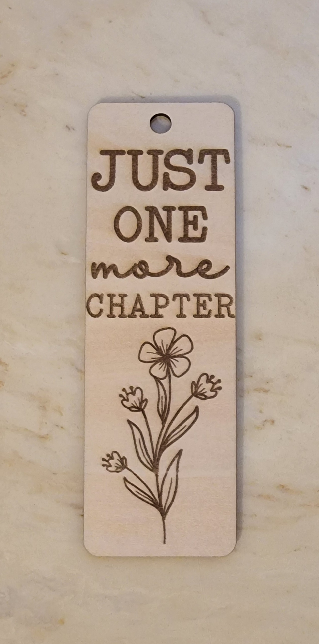 Wooden Book Lovers Bookmark - Chapter
