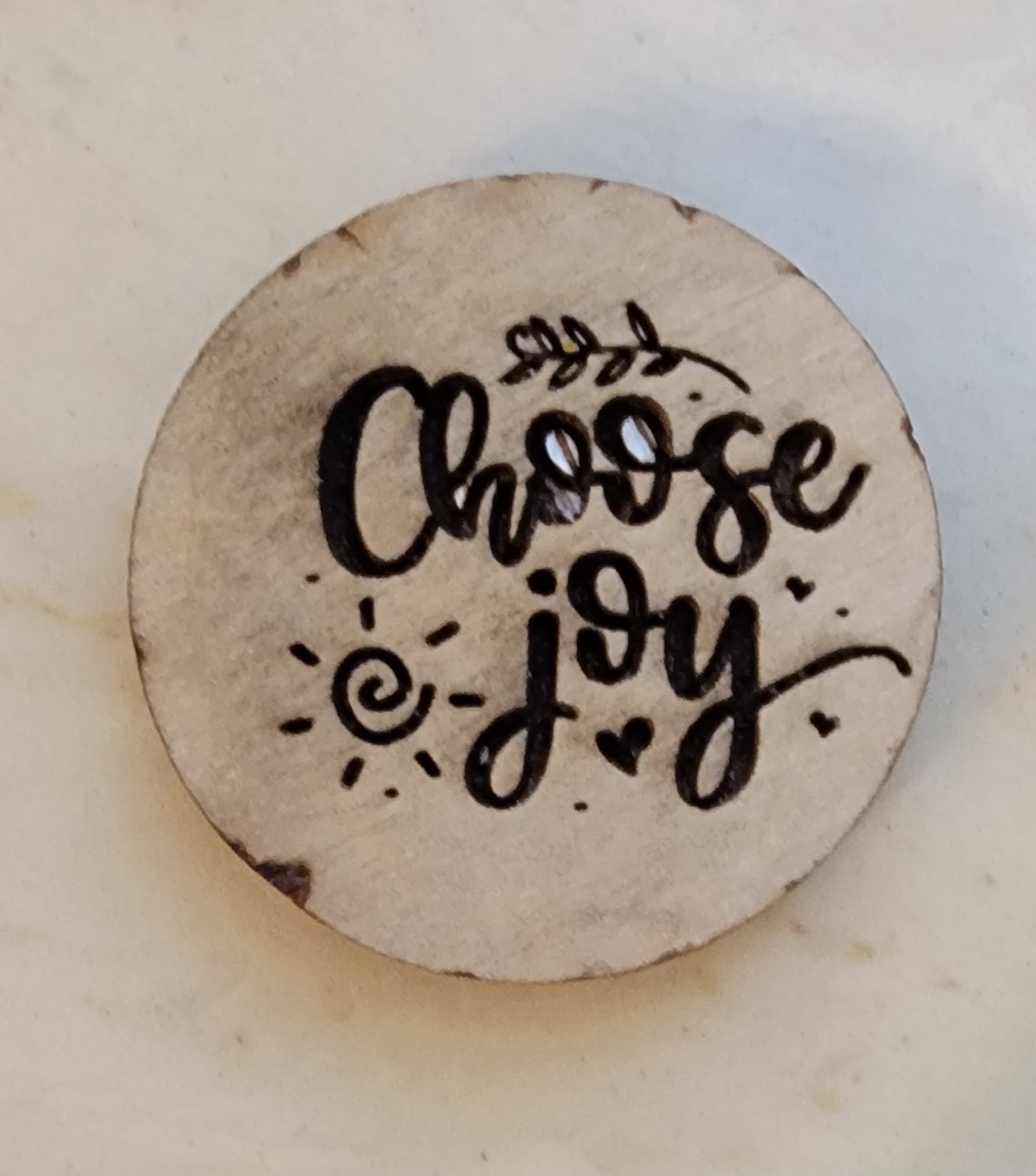 Choose Joy - Wooden Token - Set of 4
