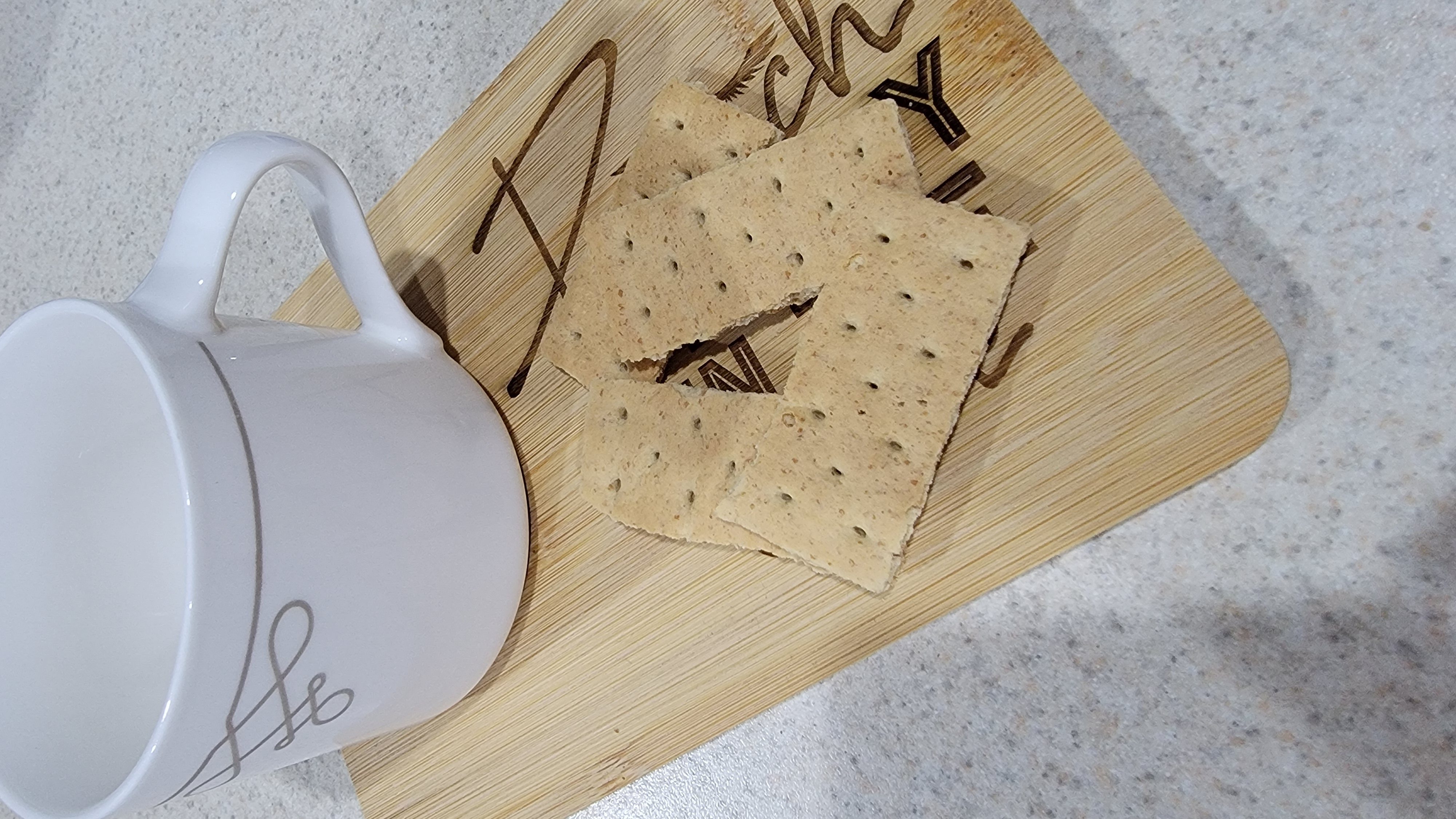 Punch Today - Motivational Bamboo Mug Rest