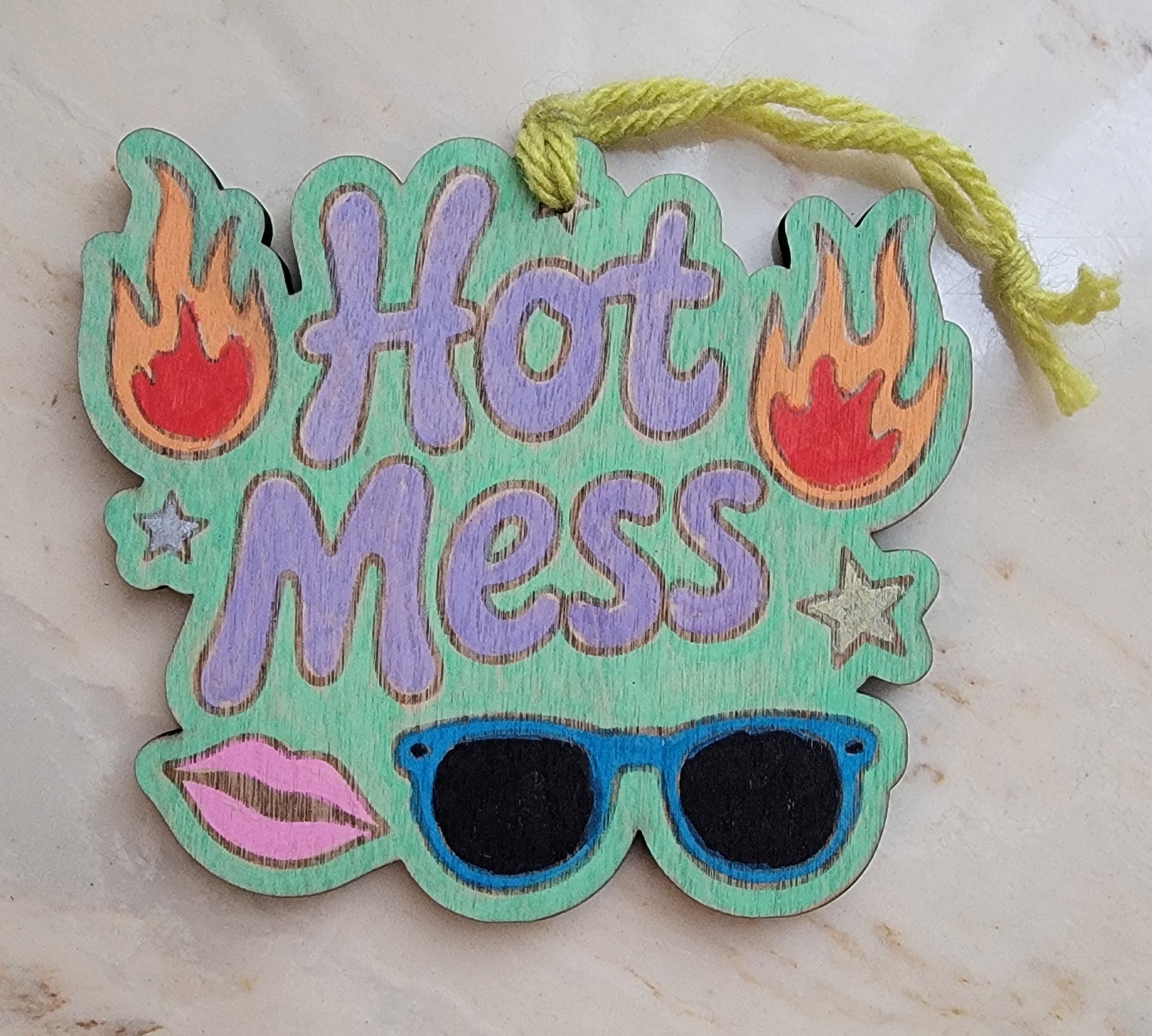 Hot Mess Decorative Ornament
