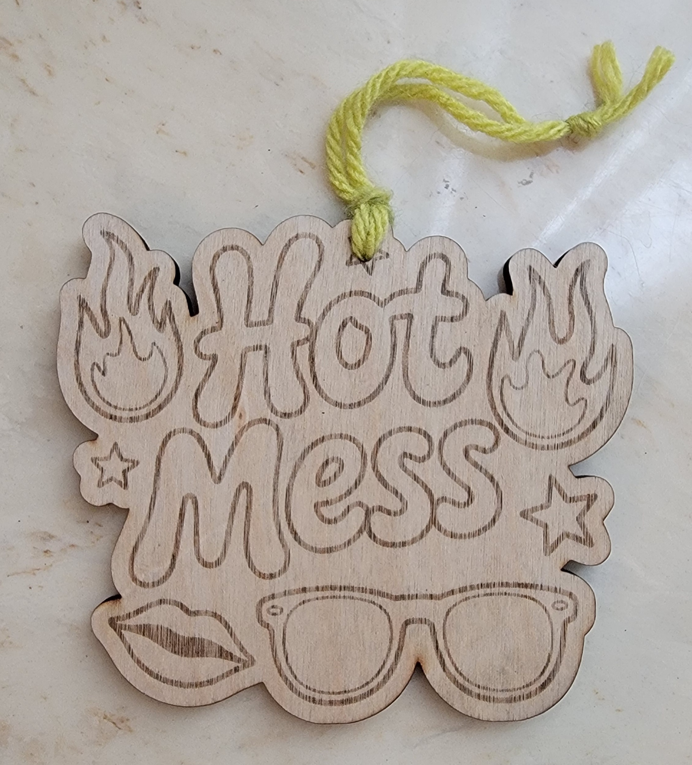 Hot Mess Decorative Ornament