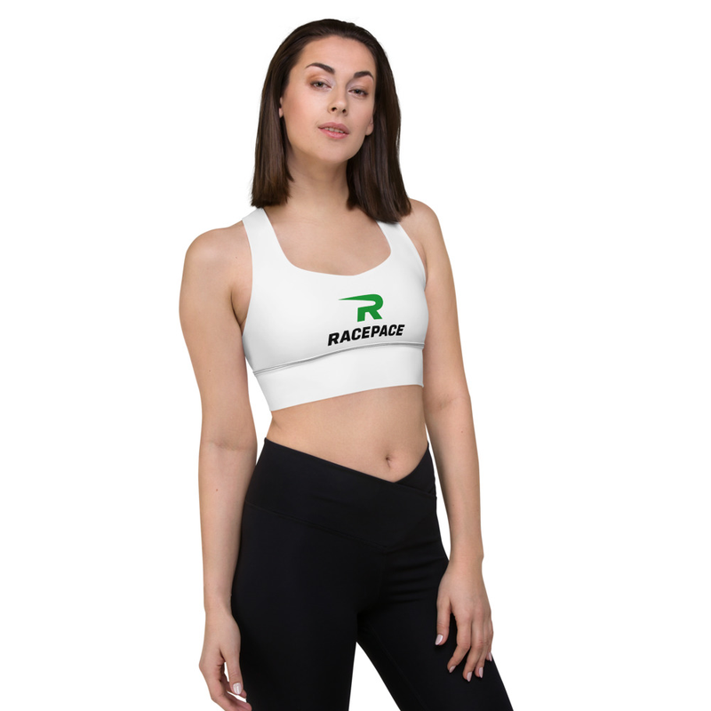 Racepace Recycled Longline Sports Bra