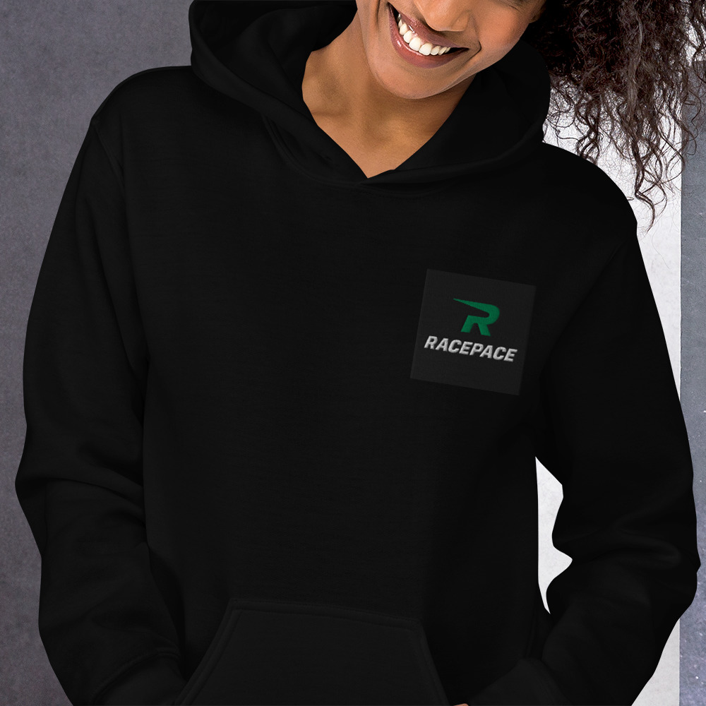 Racepace Unisex Hoodie (geborduurd logo)