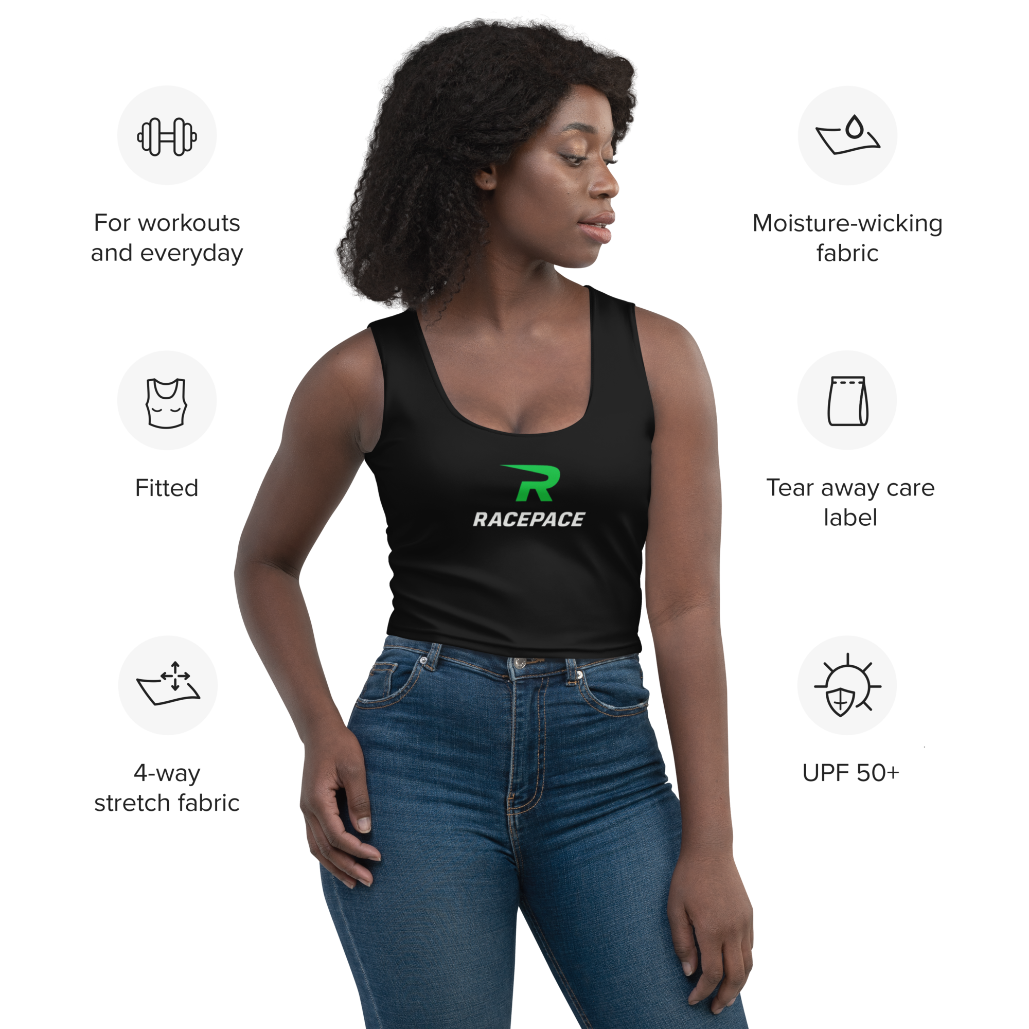 Racepace Crop Top
