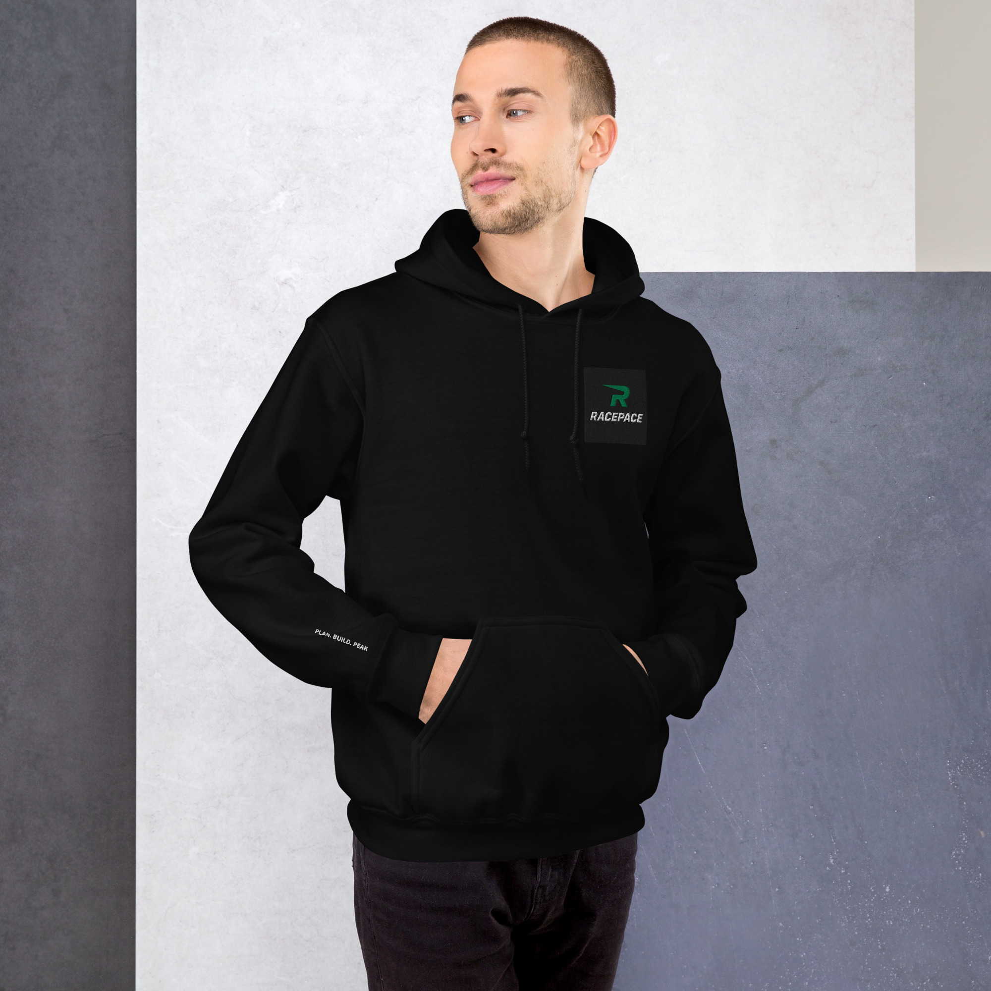 Racepace Unisex Hoodie (geborduurd logo)