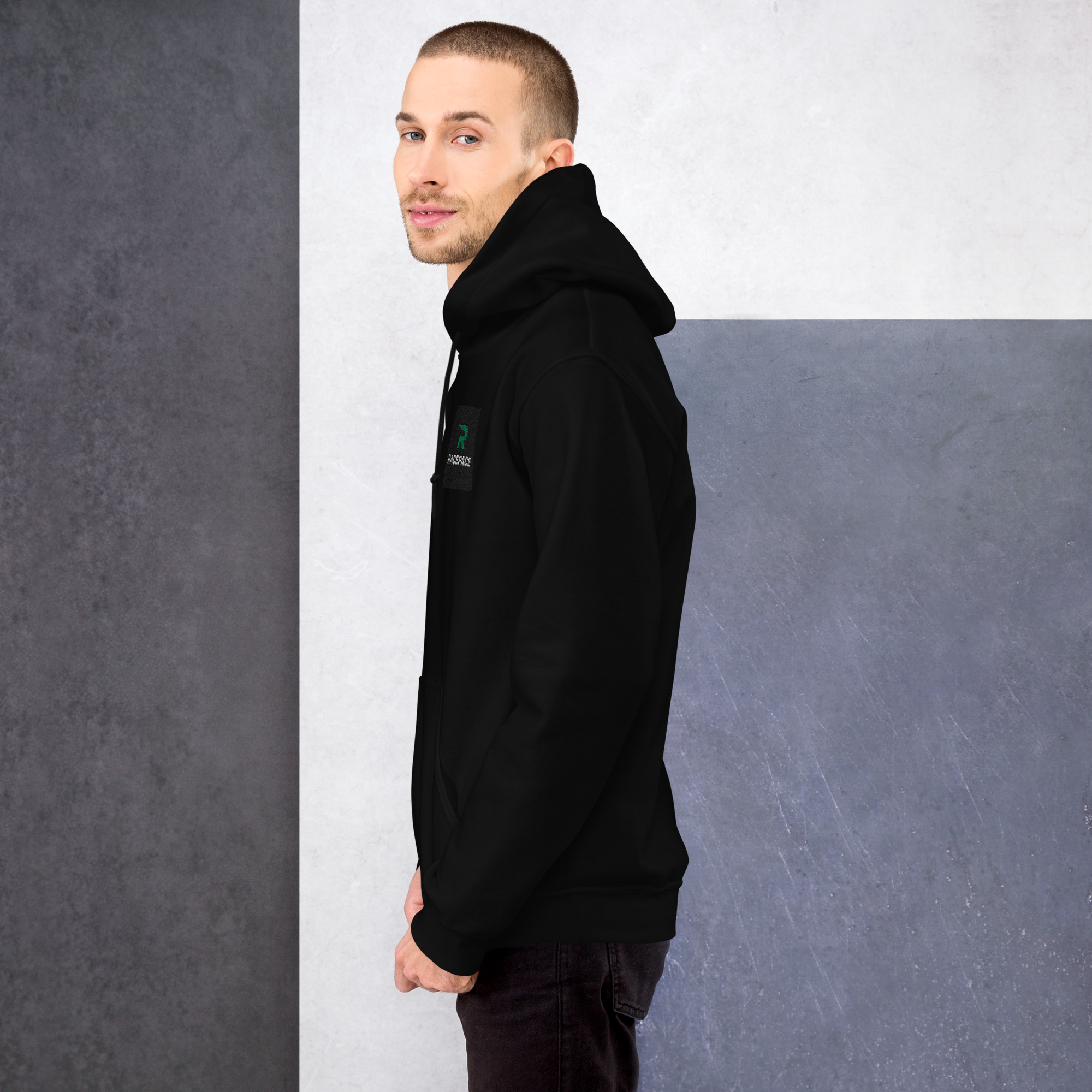 Racepace Unisex Hoodie (geborduurd logo)